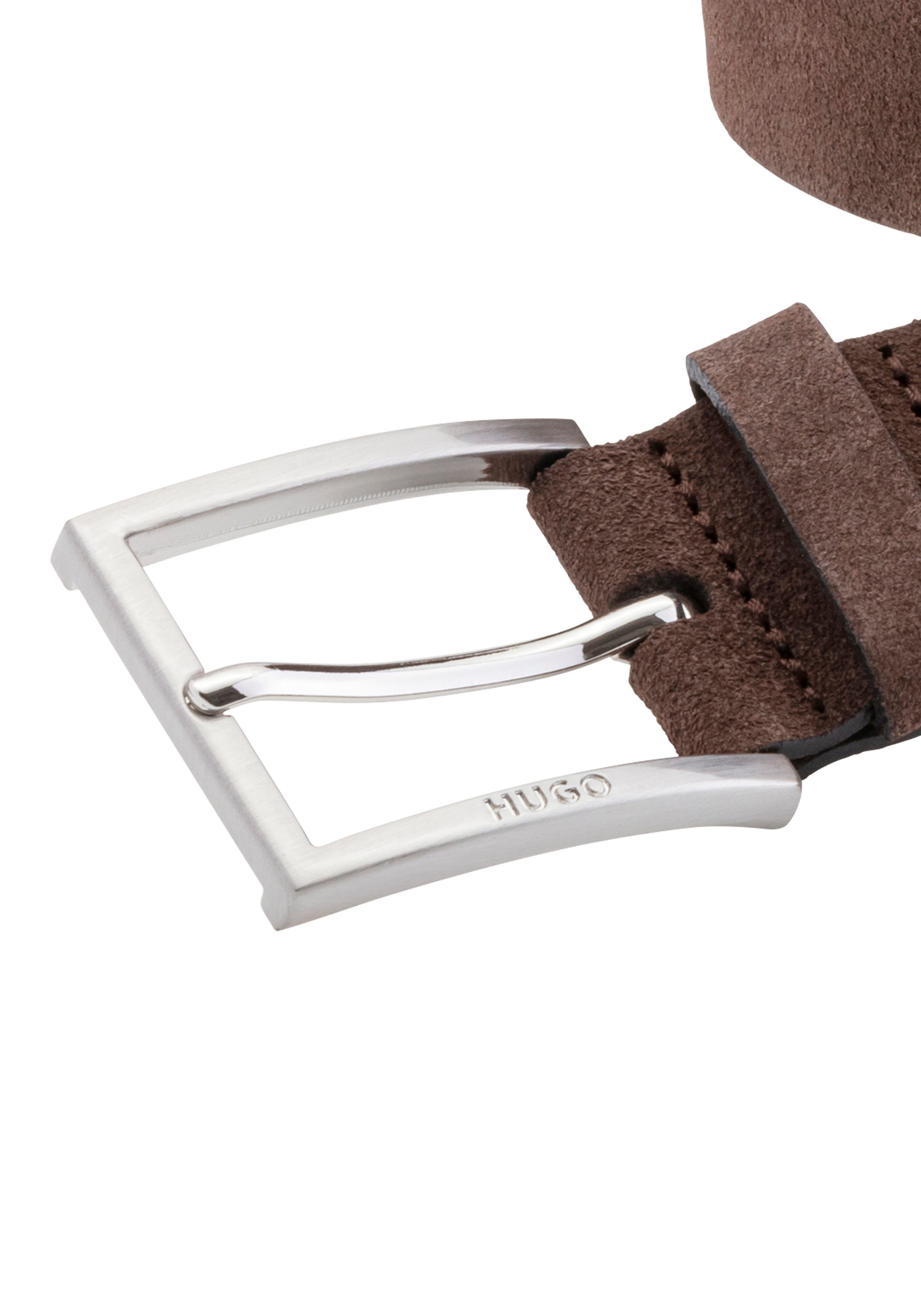 HUGO Ledergürtel Mirto_Sz35 aus Veloursleder mit günstig online kaufen