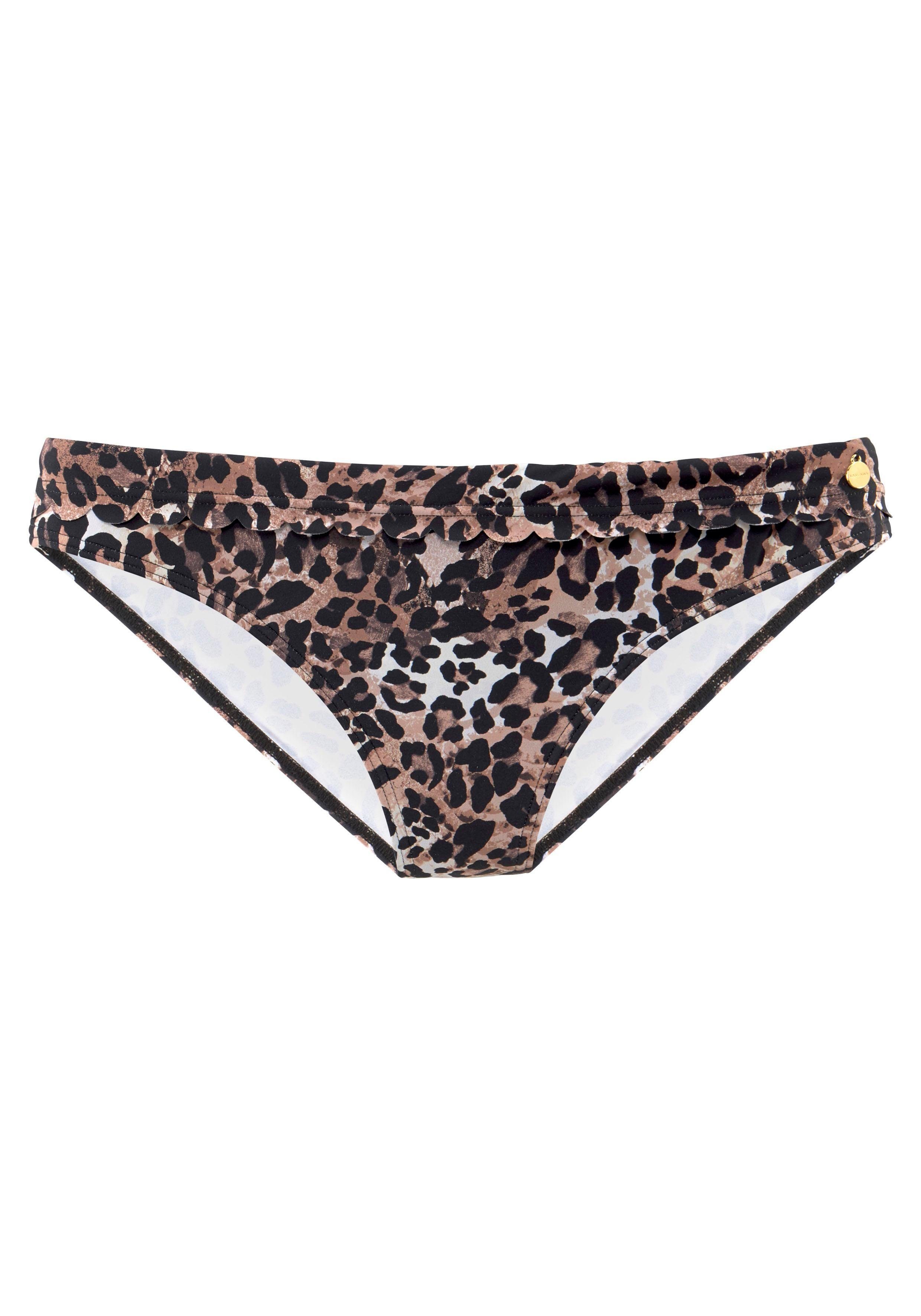 LASCANA Bikini-Hose Lexa mit Umschlagbund und günstig online kaufen