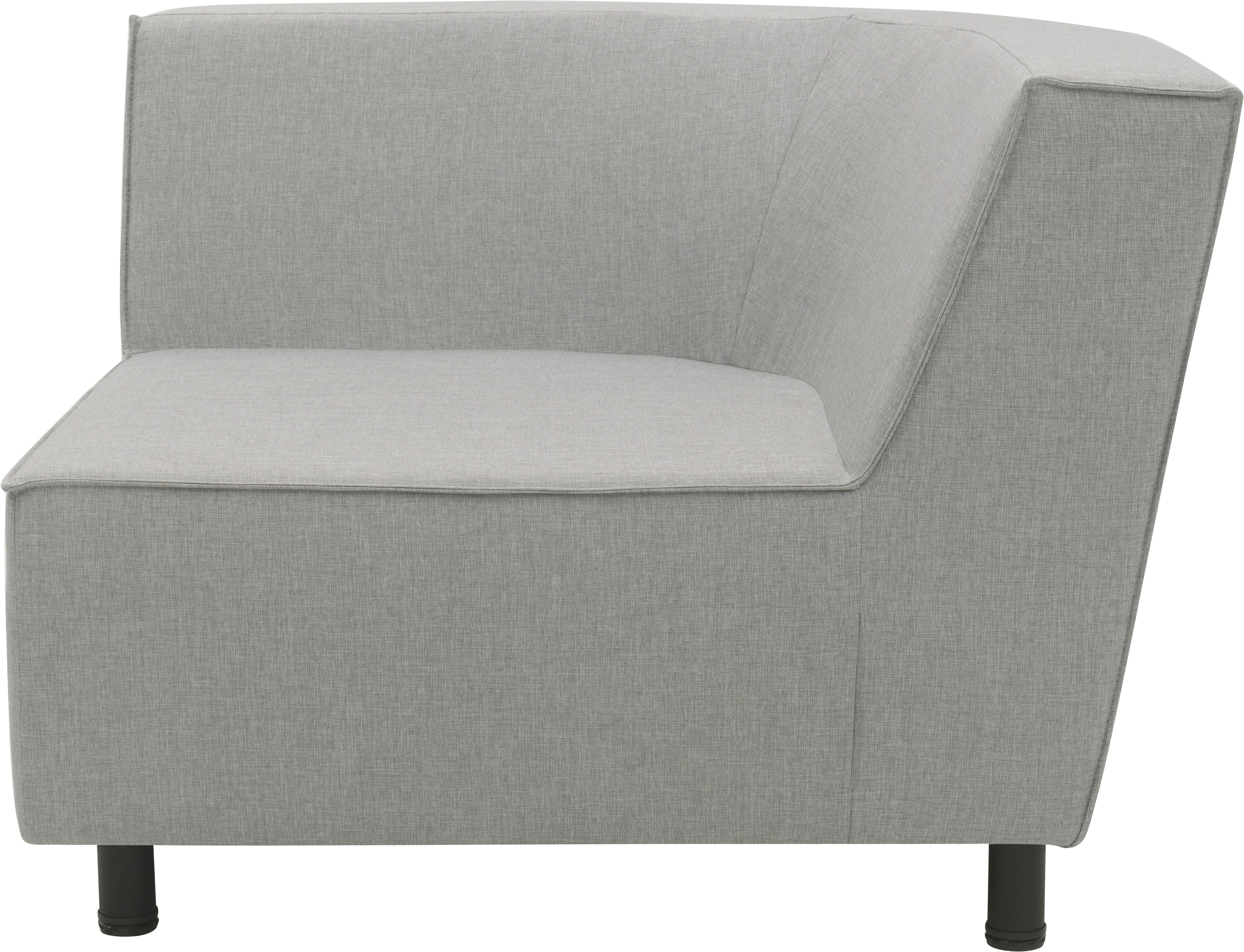 DOMO collection Sofa-Eckelement Sonna, individuell zusammenstellbar, Einzelelemente für Terrasse, Garten und Balkon, speziell für Outdoor