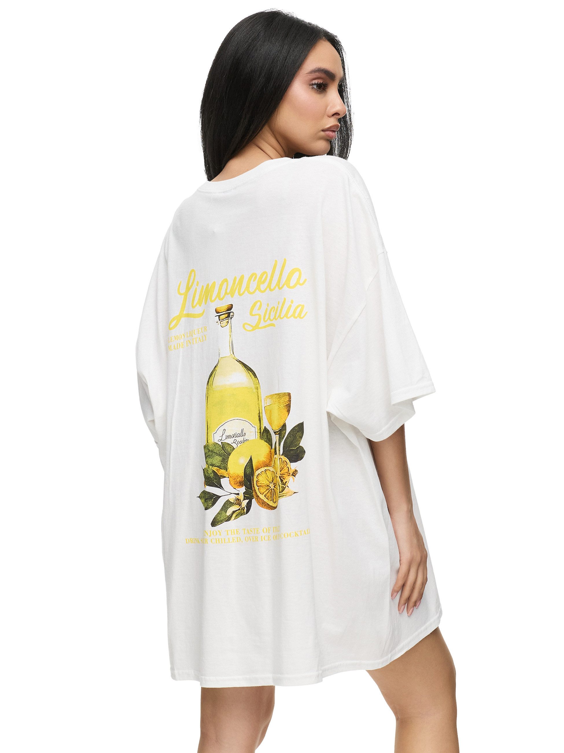 Worldclassca T-Shirt Worldclassca Oversized Print LIMONCELLO günstig online kaufen