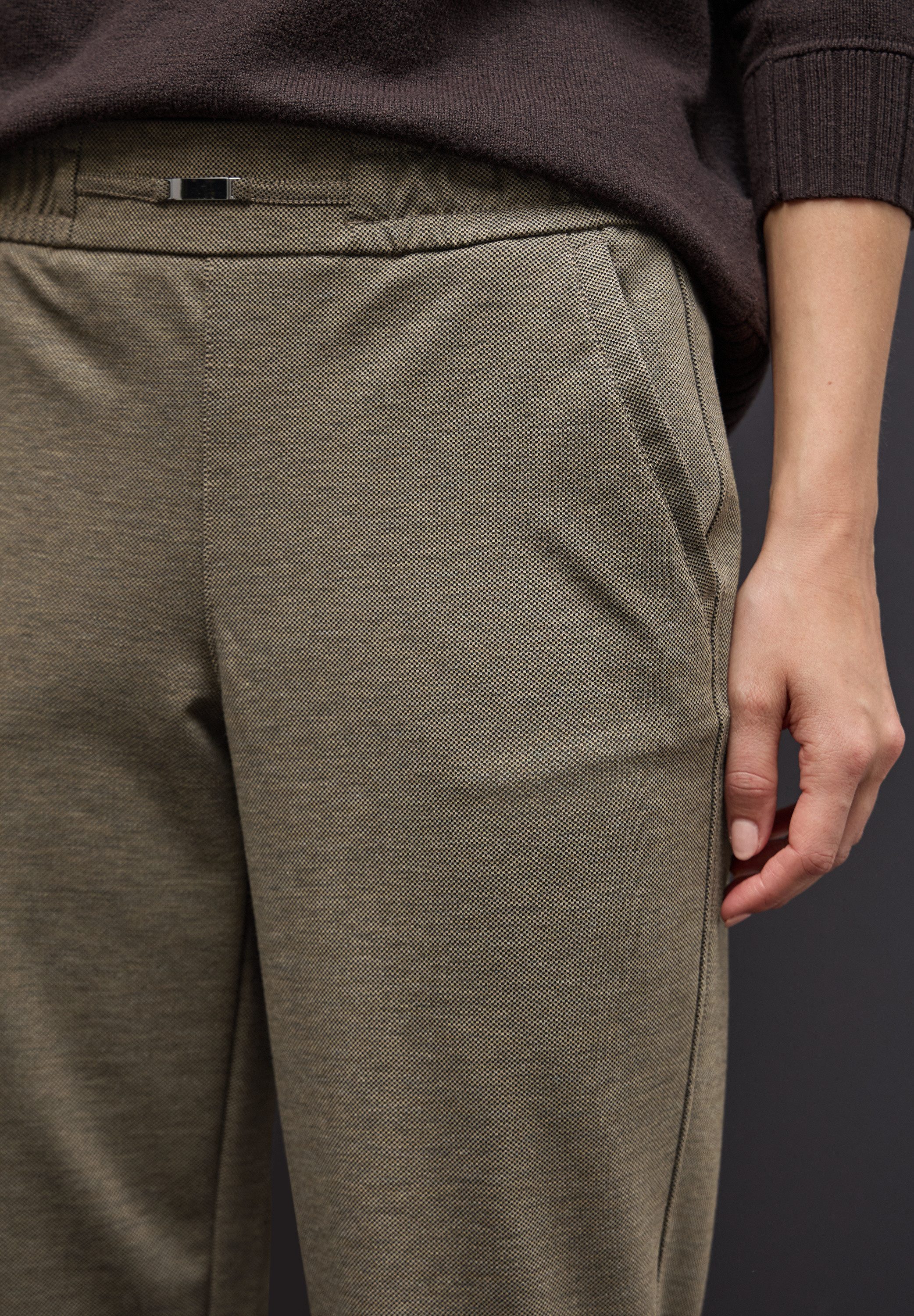 STREET ONE Stoffhose Style Bonny mit elastischem Bund
