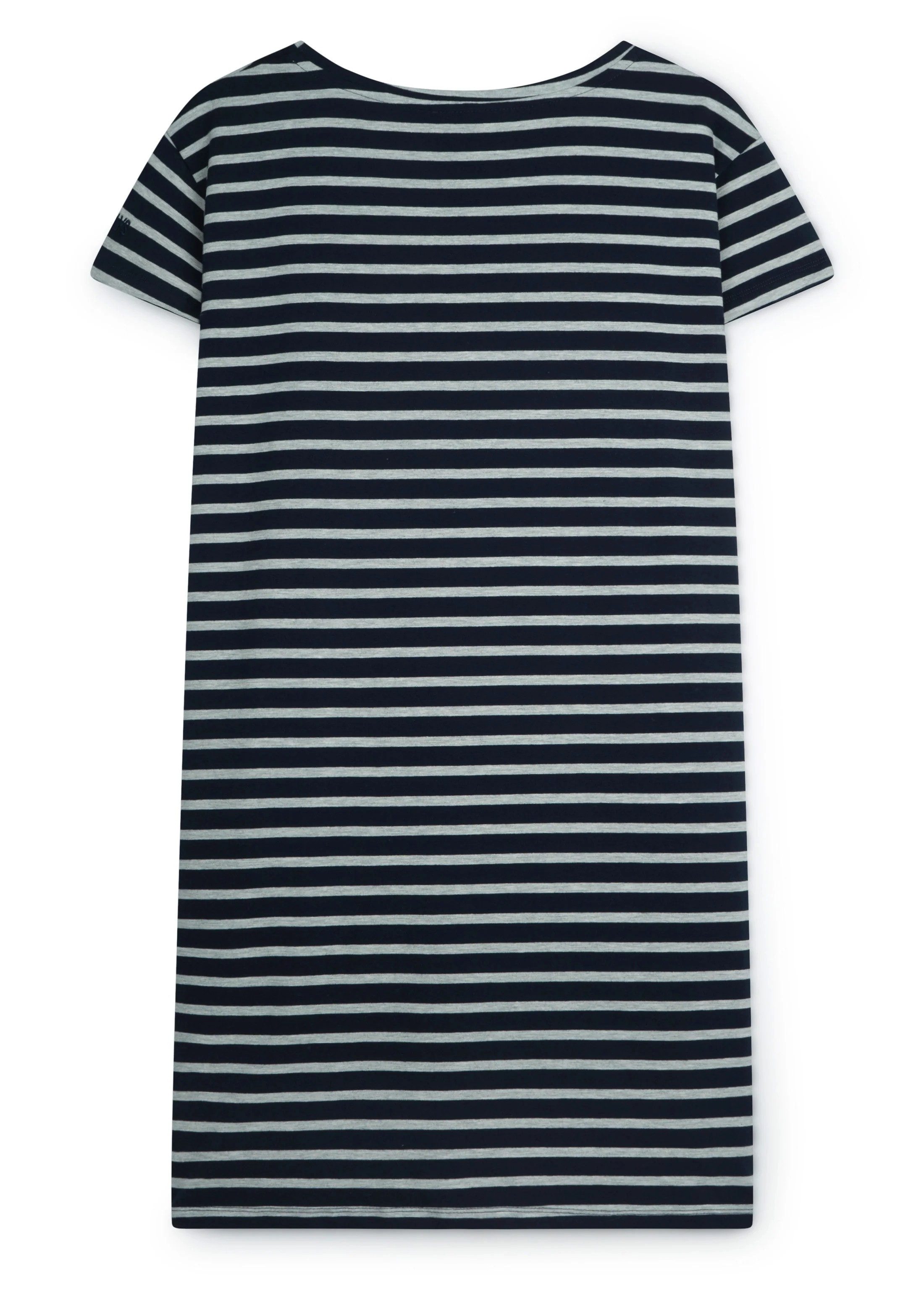 Noorlys Sommerkleid Damen T-Shirt-Kleid SPILLIG Unifarben