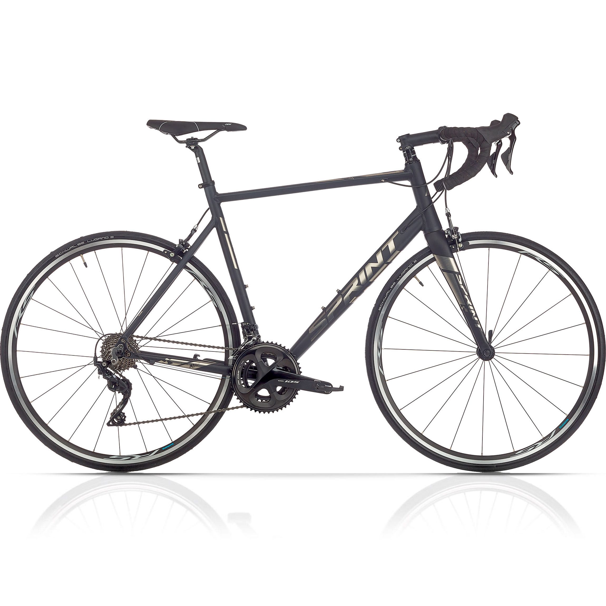 Airtracks Rennrad 28 Herren Rennrad SPRINT MONZA TEAM Fahrrad CARBON GABEL 2x11, 22 Gang SHIMANO 105 RD-R7000 Schaltwerk, Kettenschaltung, High End Renn Fahrrad - Rahmenhöhen 51 cm 53 cm 55 cm - Modell 2026