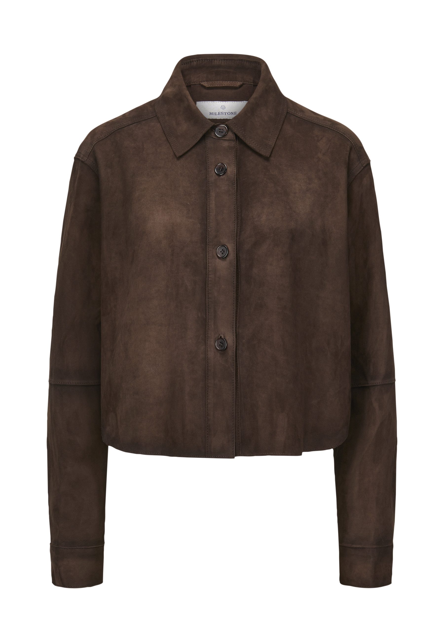 Milestone Hemdjacke MSAmy Damen Overshirt Übergangsjacke