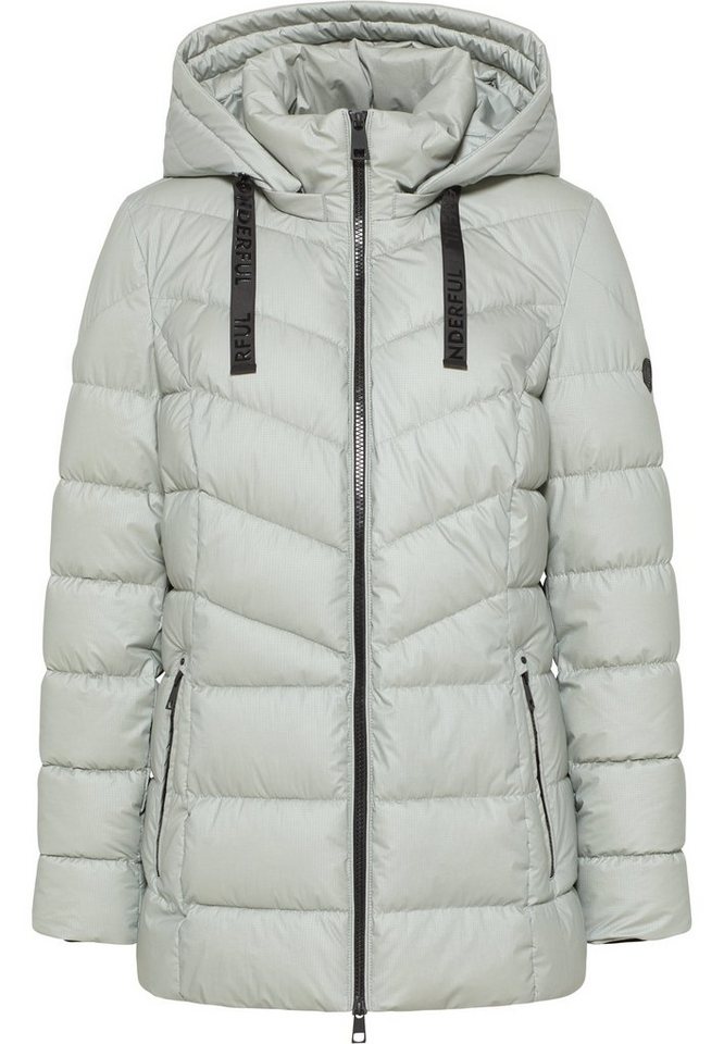 Barbara Lebek Hybridjacke Jacke Down Free mit Kapuze