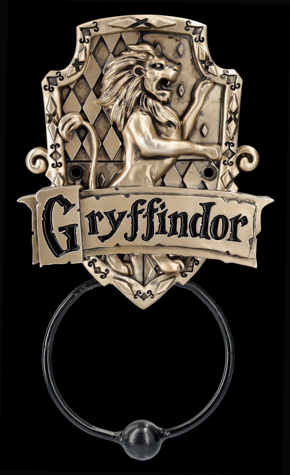 Figuren Shop GmbH Dekoobjekt Türklopfer Harry Potter - Gryffindor - Fantasy Merchandise Dekoration