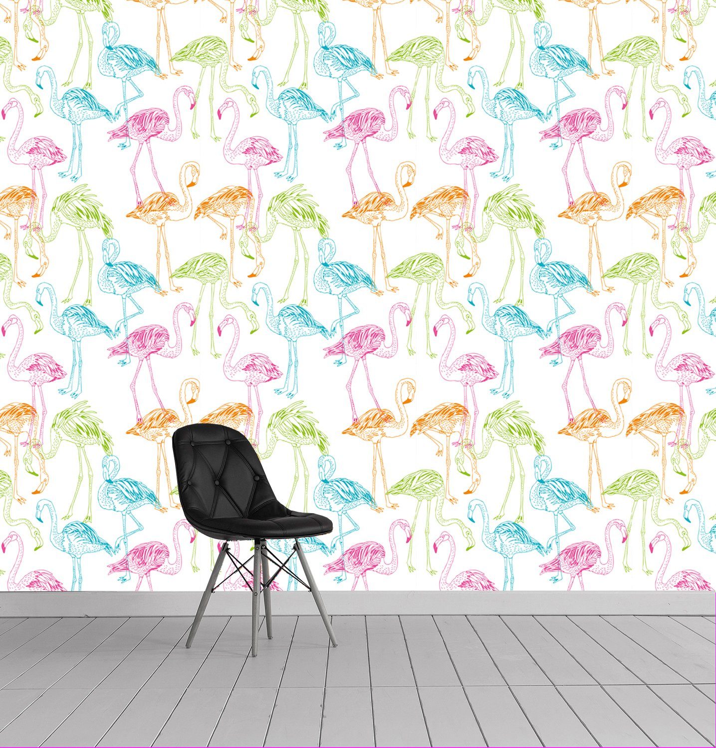 queence Vinyltapete Thomas, glatt, Fellimitat, Motiv, Reptilienprägung, animal print, bedruckt, tropisch, 90x250cm, selbstklebend, kinderleichte Anbringung, Sticker