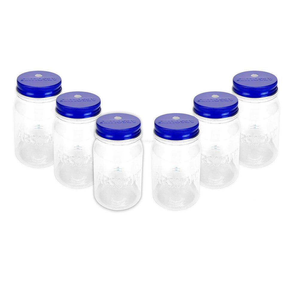 Absolut Стекло-Set Absolut Vodka Стеклоset - 6x Longdrink Lynchburg Glas Стекло aus Ku