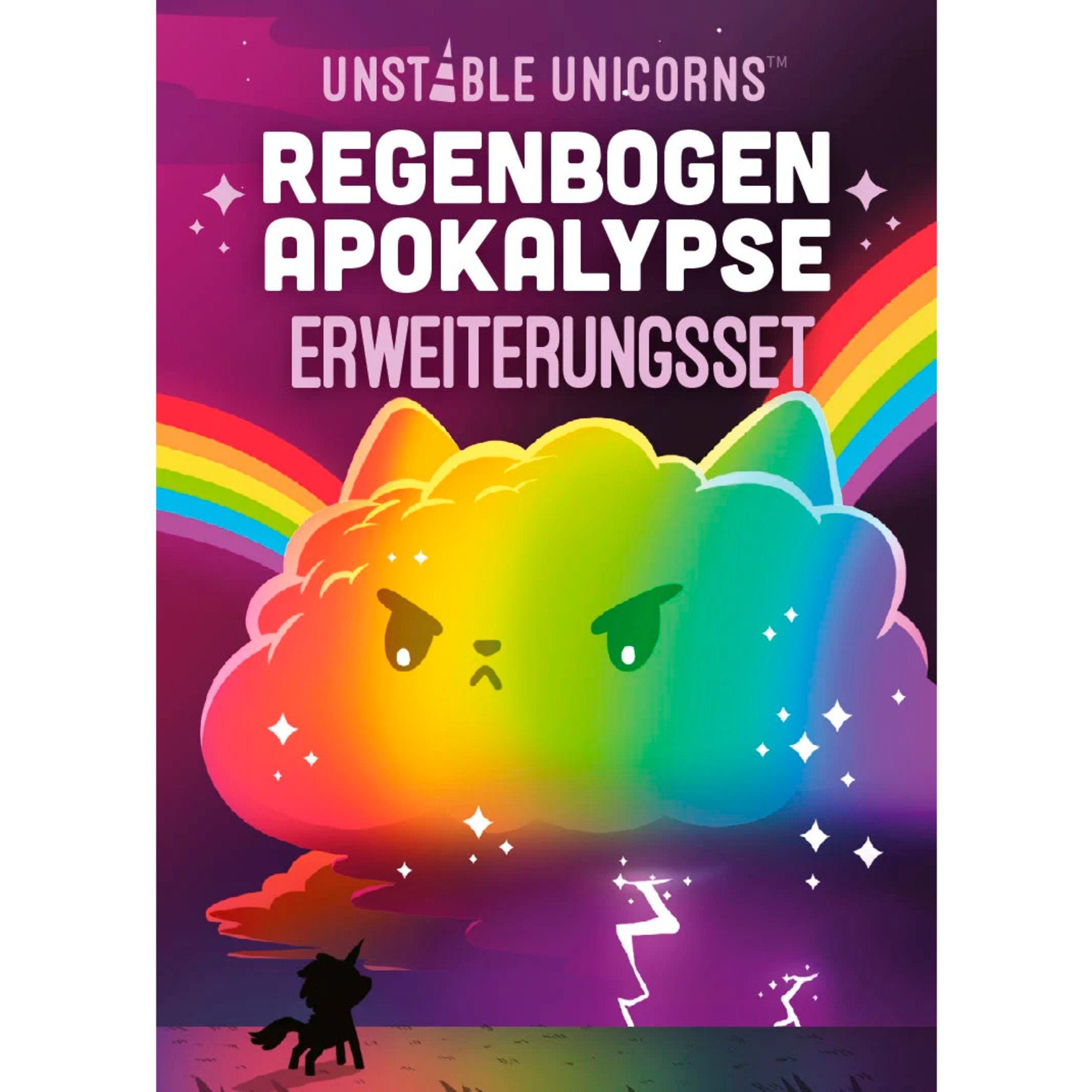 Asmodee Spiel Asmodee Unstable Unicorns - Regenbogen-Apokalypse
