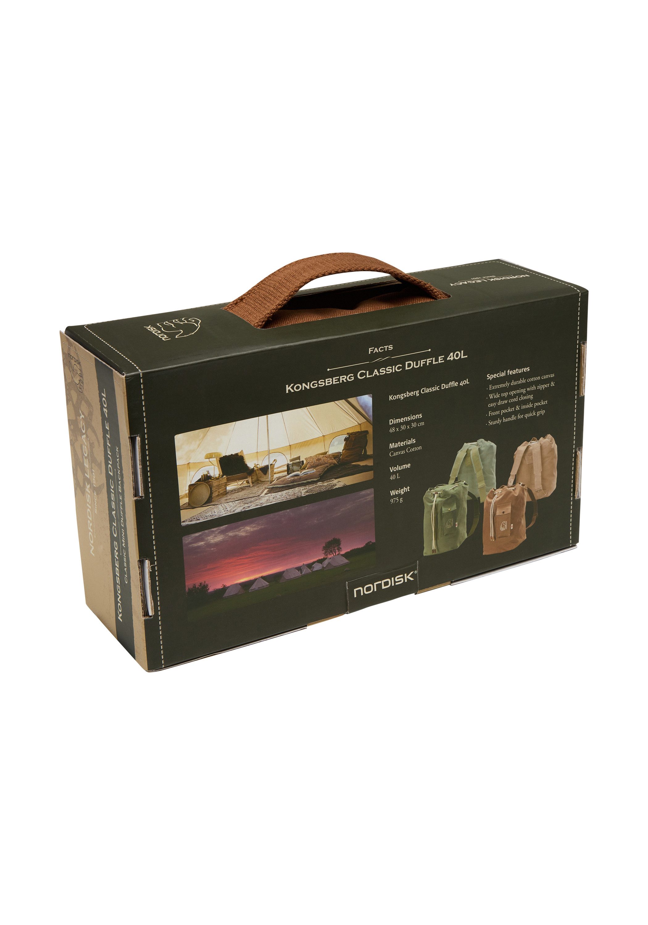 Nordisk Freizeitrucksack KONGSBERG 40 DUFFEL (1-tlg)