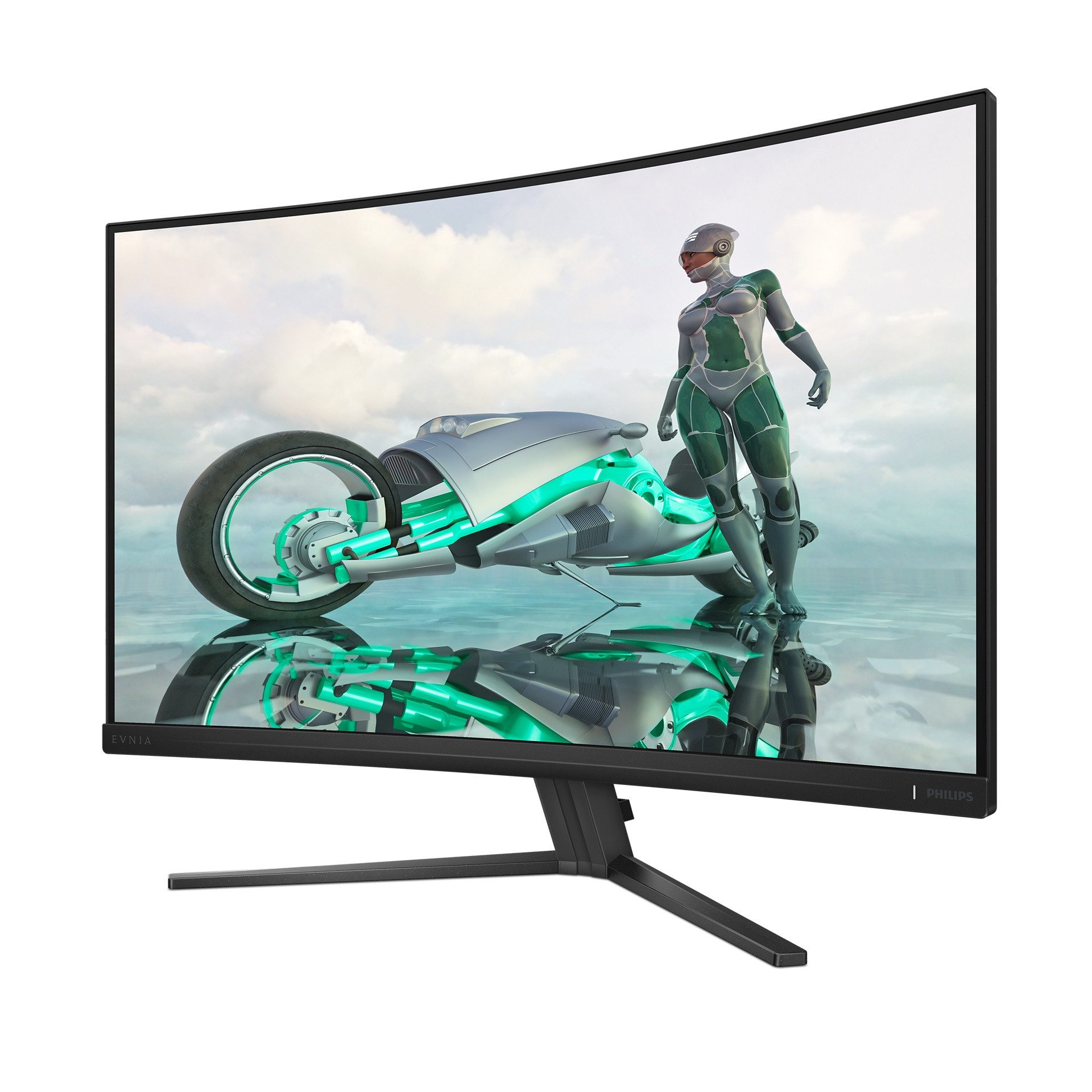 Philips 32M2C3500L Curved-Gaming-Monitor (80 cm/32 ", 2560 x 1440 px, QHD, 1 ms Reaktionszeit, 180 Hz, VA LCD)