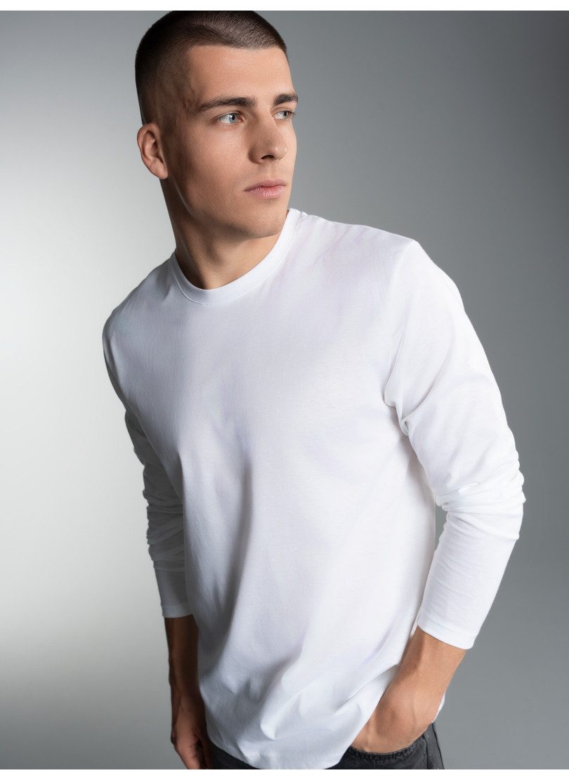 Trigema T-Shirt TRIGEMA Langarmshirt aus 100% günstig online kaufen