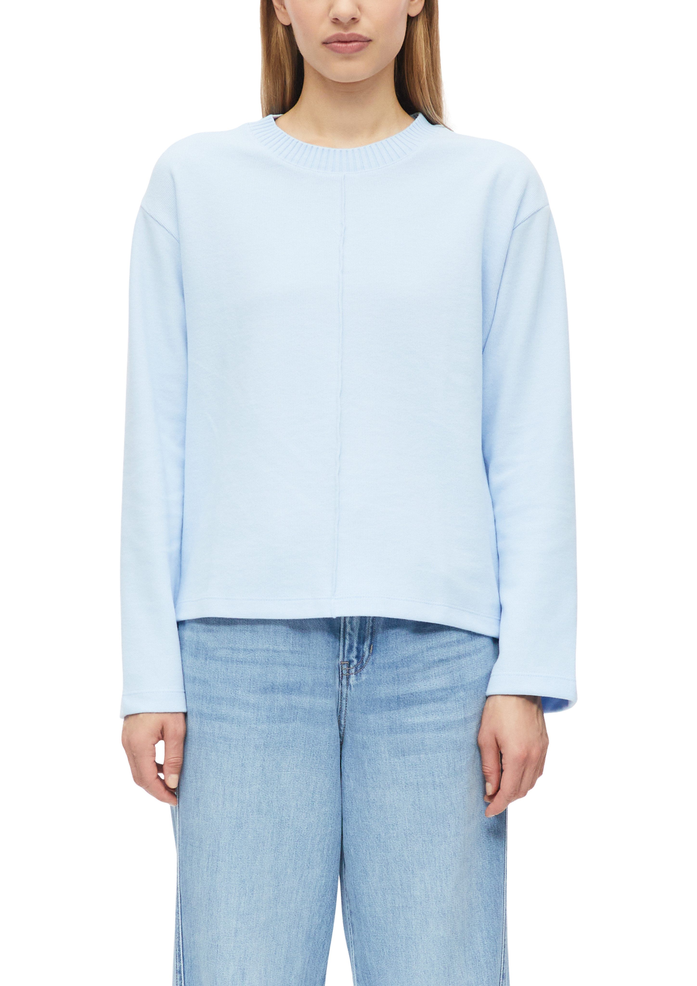 s.Oliver Sweatshirt Relaxed Fit mit überschnittenen Schultern