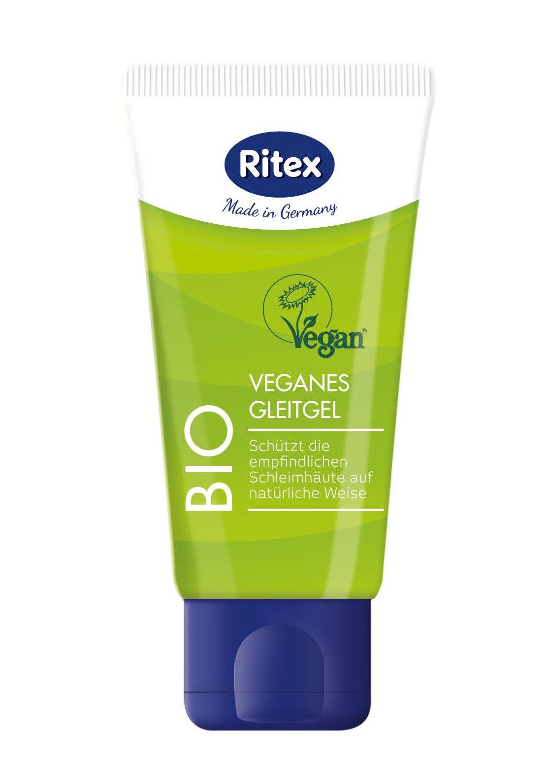 Ritex Gleit- und Massagegel BIO - 50ml, für lustvolle Massagen und sexuelles Wohlbefinden - Made in Germany