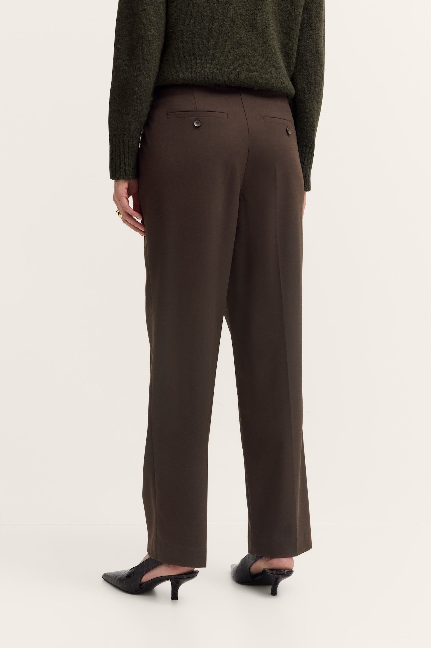 bugatti Stoffhose Stretch-Komfort mit Bundfalte