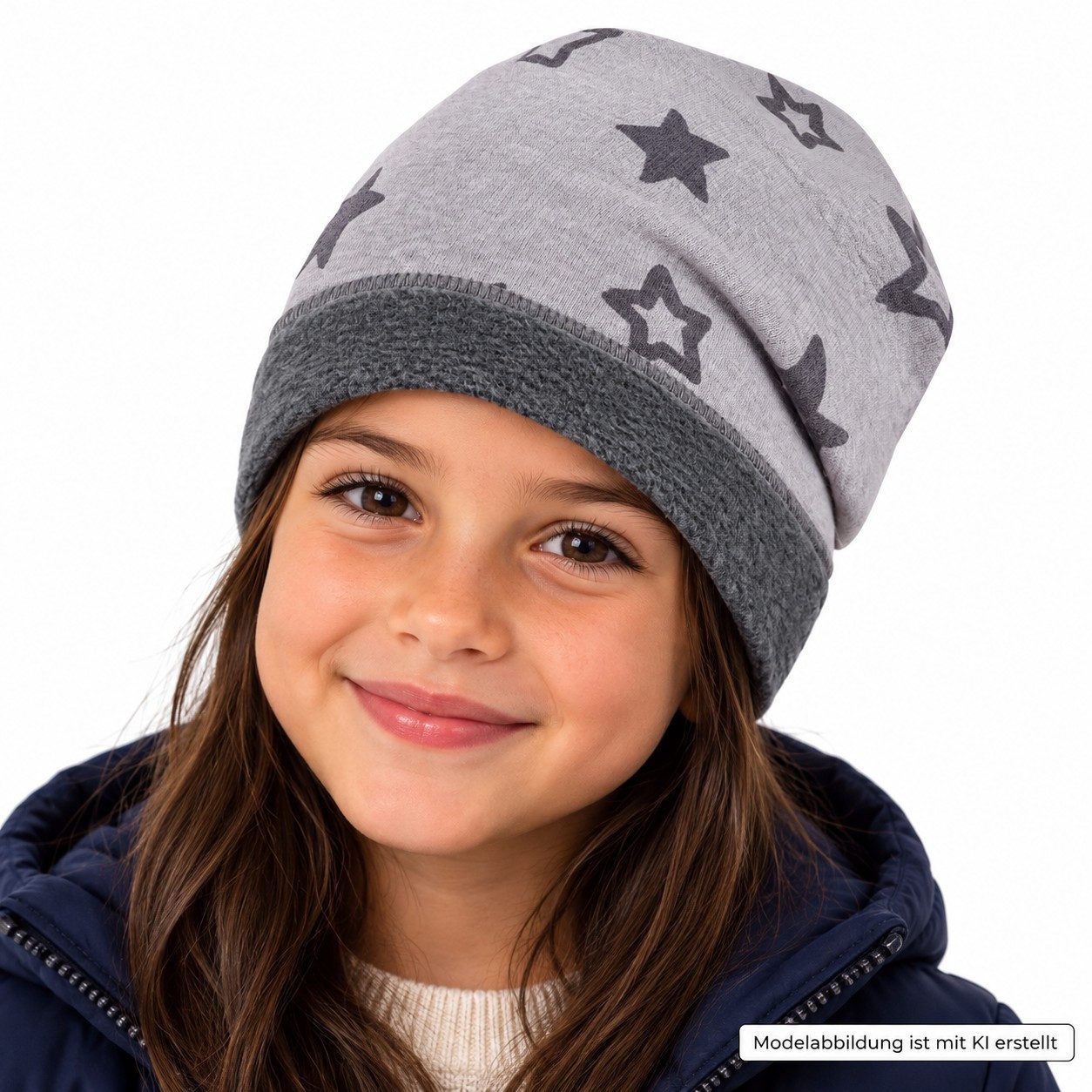 Smarilla Fleecemütze Wintermütze Jungen Mädchen – Warme Beanie
