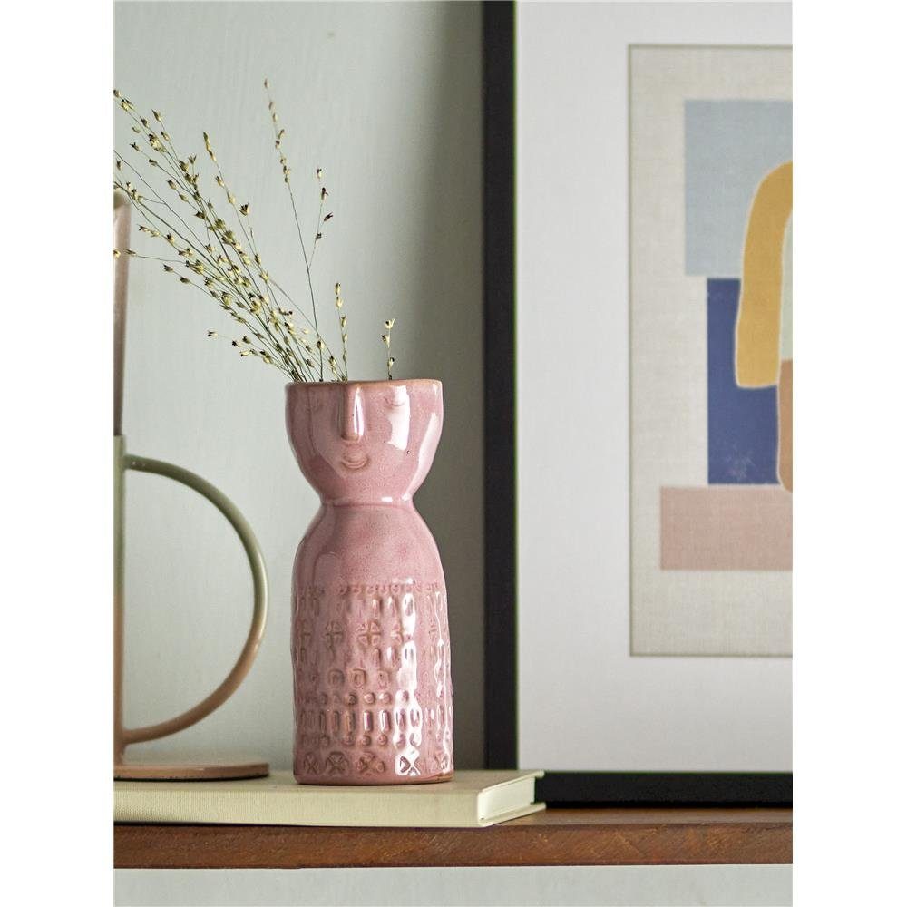 Bloomingville Dekovase Embla, Vase in Pink, 14,5cm, aus Steingut günstig online kaufen