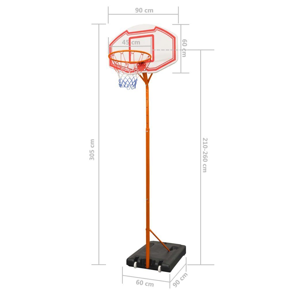 vidaXL Basketballkorb cm 305 Basketballkorb-Set