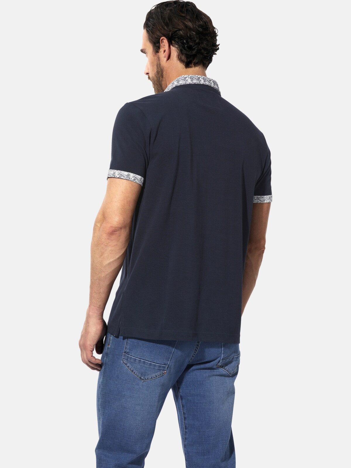 Babista Poloshirt CALETELLI mit Button-Down-Kragen