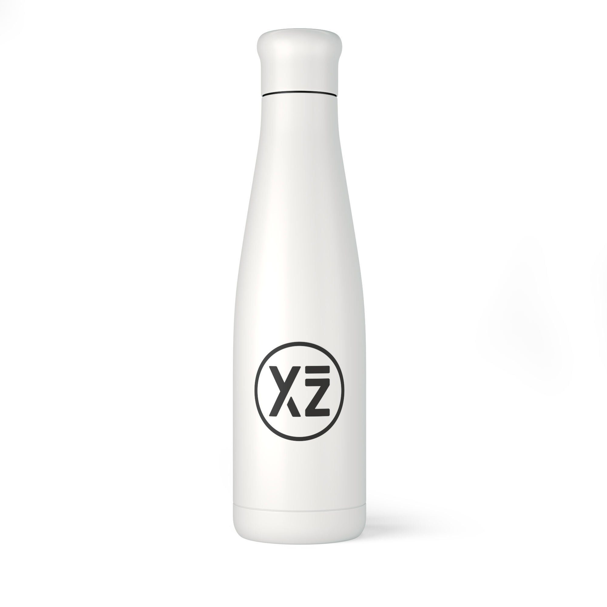 YEAZ Isolierflasche INTENSE isolier-trinkflasche, Doppelwandige Isolier-Trinkflasche aus Edelstahl weiß