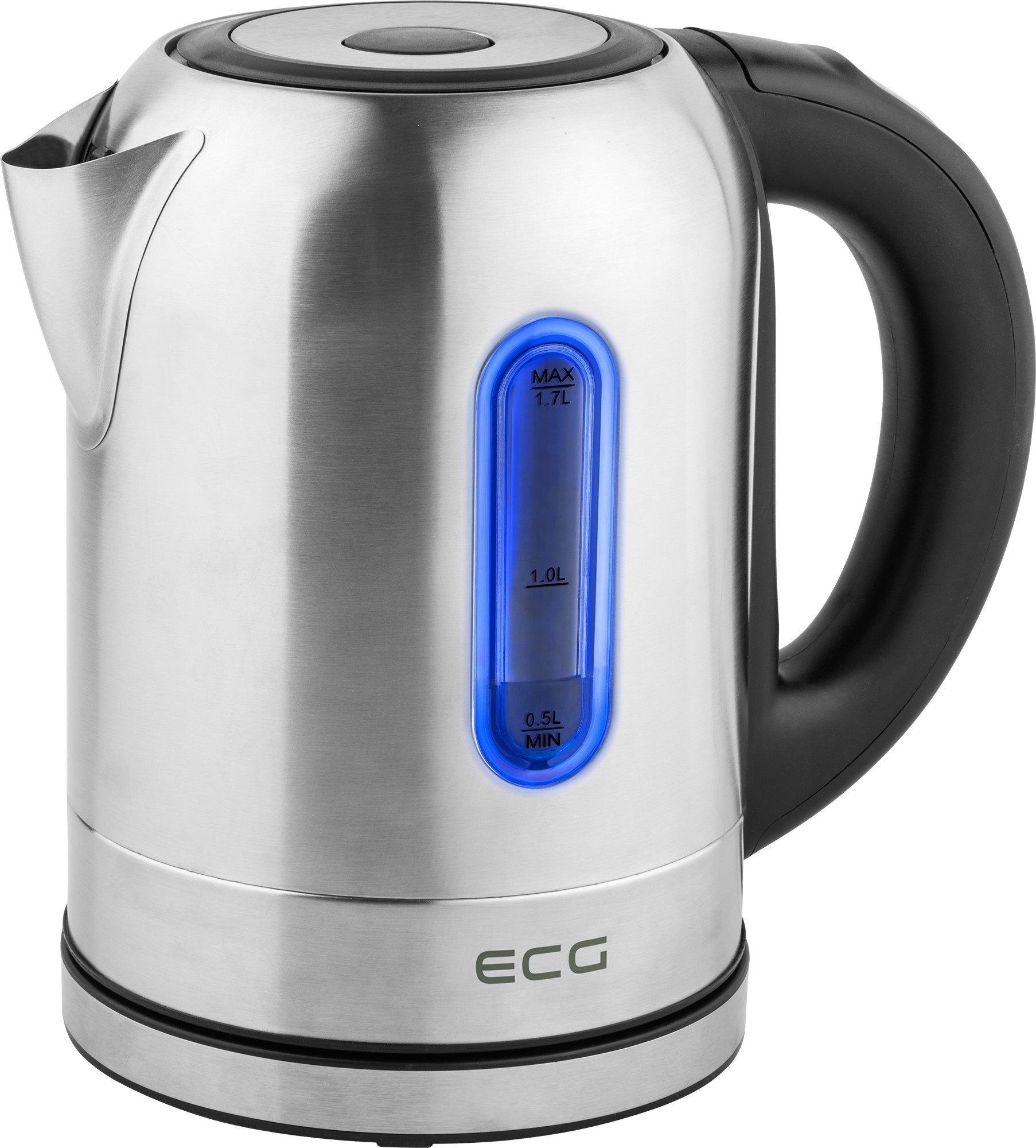 ECG Wasserkocher RK 1785, 1,7 l, 2200 W, Verdecktes Heizelement