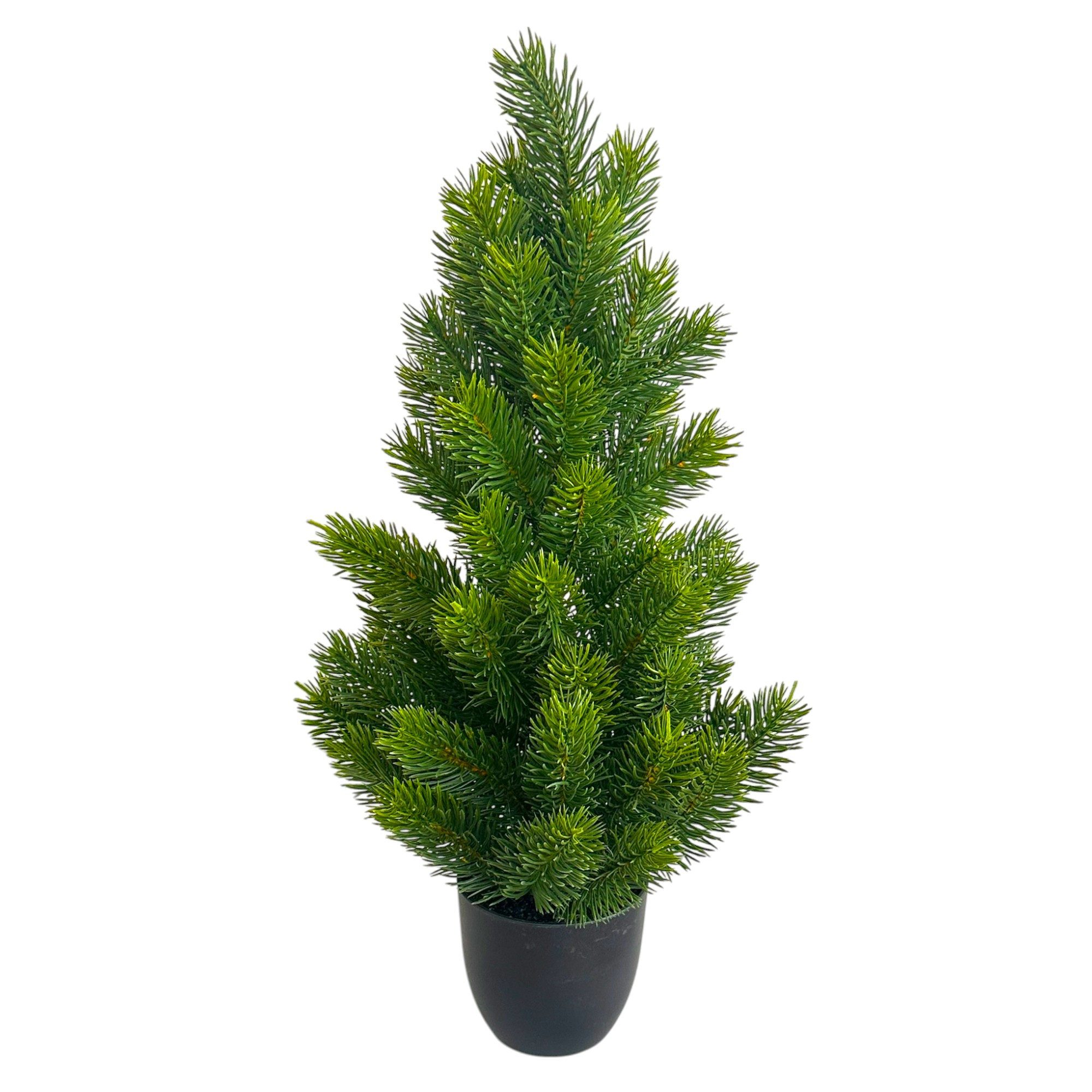 Kunstbaum Künstlicher TANNENBAUM im TOPF. Weihnachtsbaum, Kunsttanne ca 50cm., Floratexx GmbH, Höhe 50.00 cm