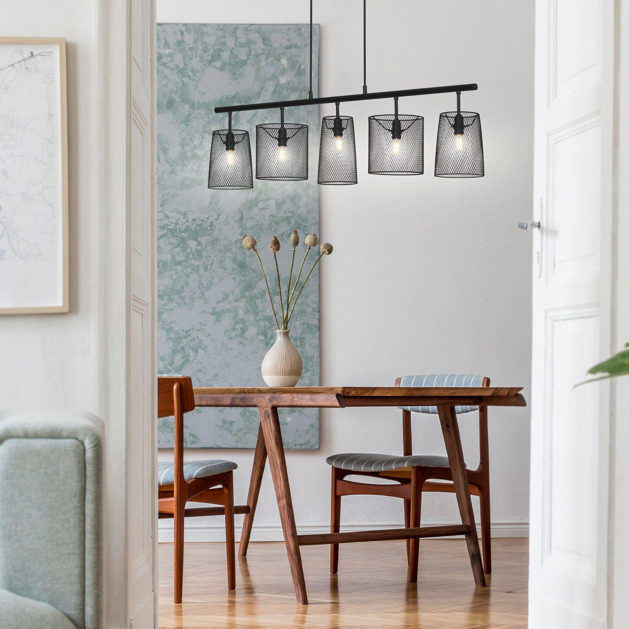 Briloner Leuchten Pendelleuchte Pendelleuchte RETRO, Pendelleuchte Pendella günstig online kaufen