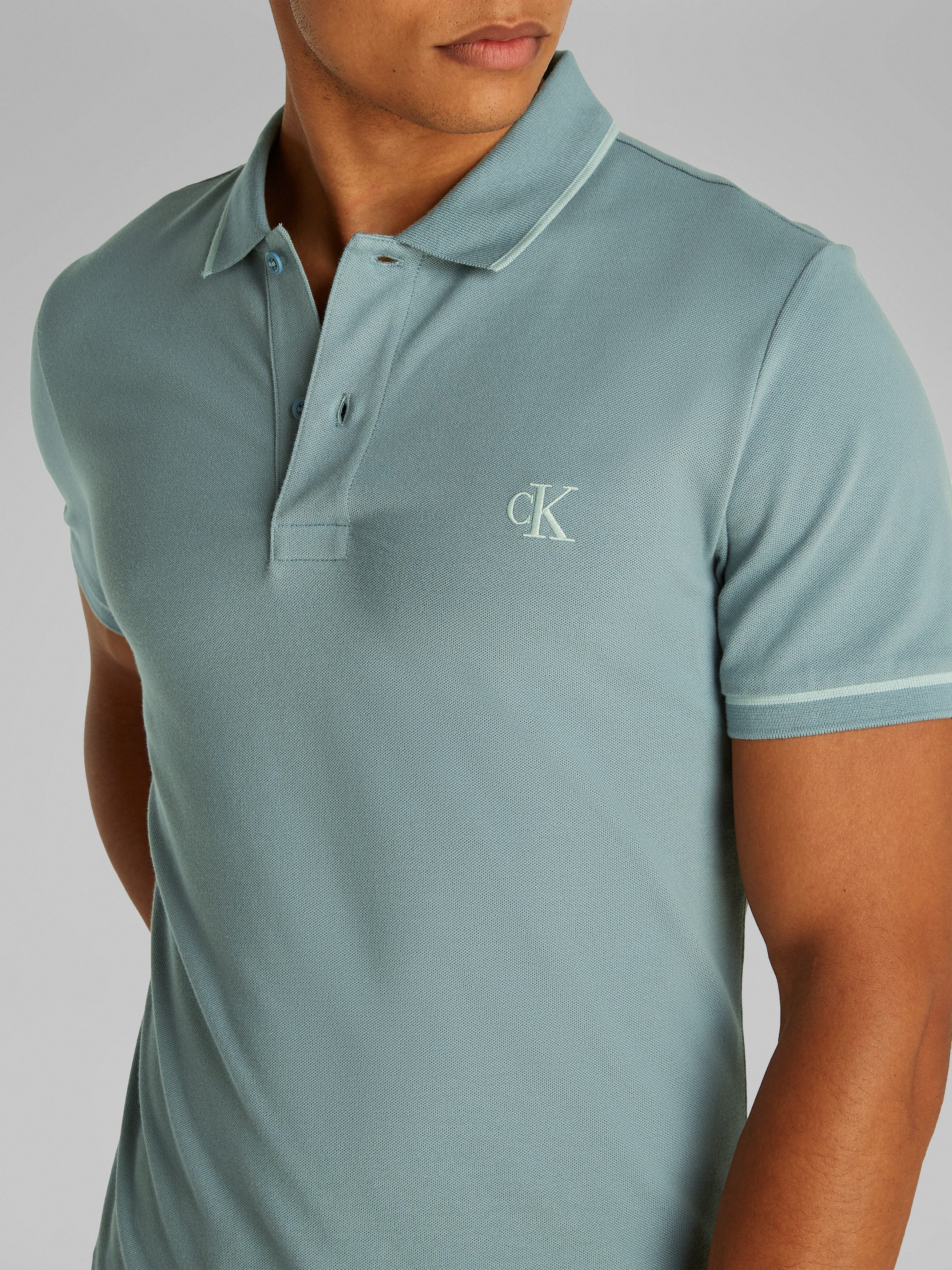 Calvin Klein Jeans Poloshirt TIPPING SLIM günstig online kaufen
