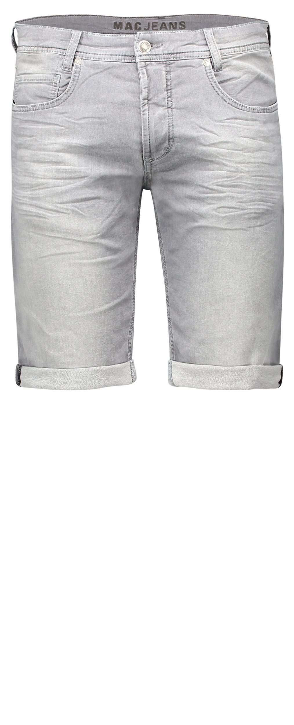 Bermudas MAC JEANS - Jogn Bermuda, Grau Light Denim Sweat