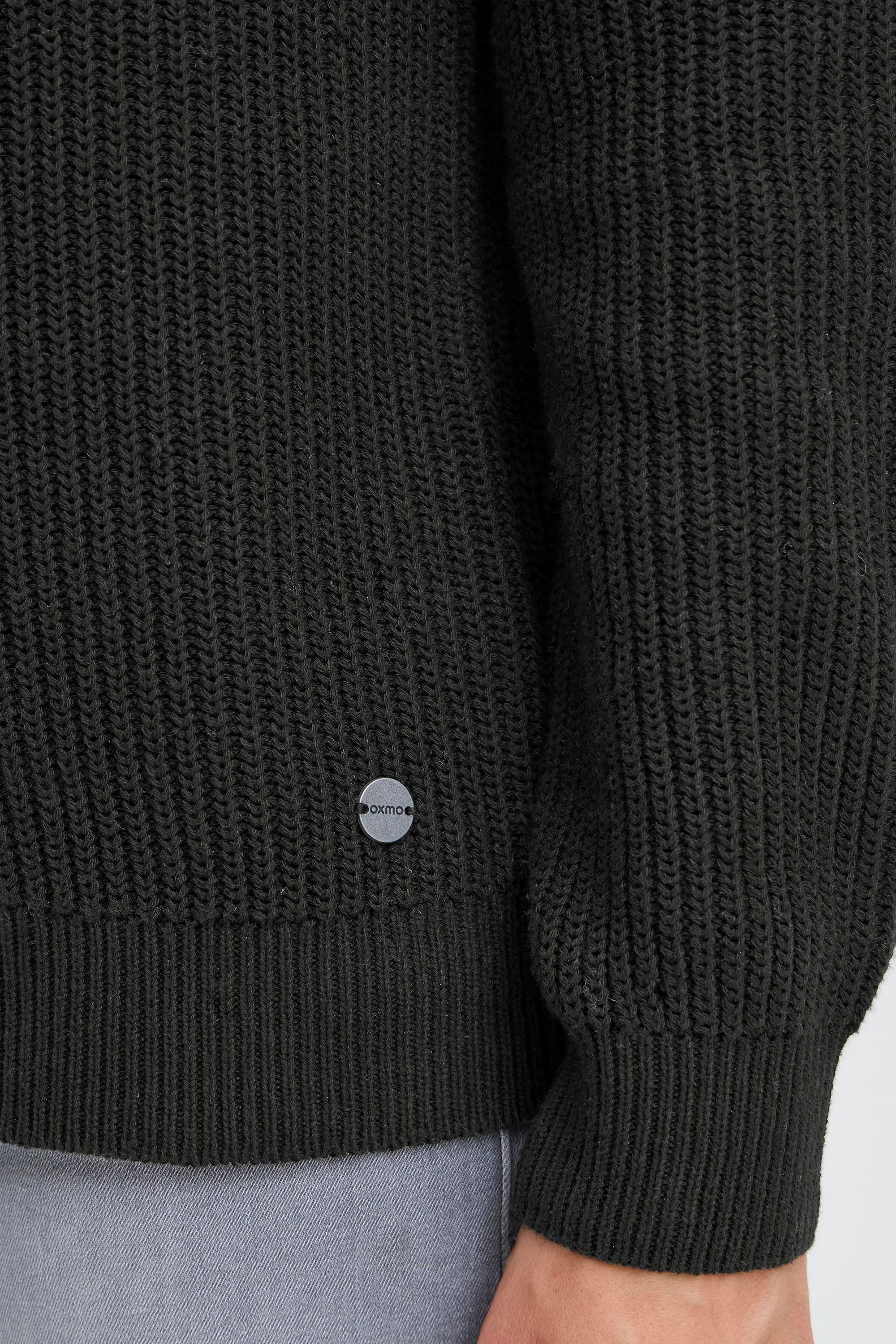 OXMO Rollkragenpullover OXKimse Modischer Rollkragenpullover aus Grobstrick-Qualität