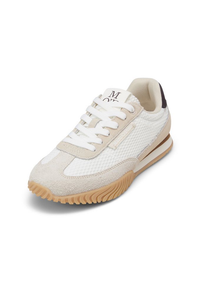 Marc O'Polo aus Leder und Mesh Sneaker