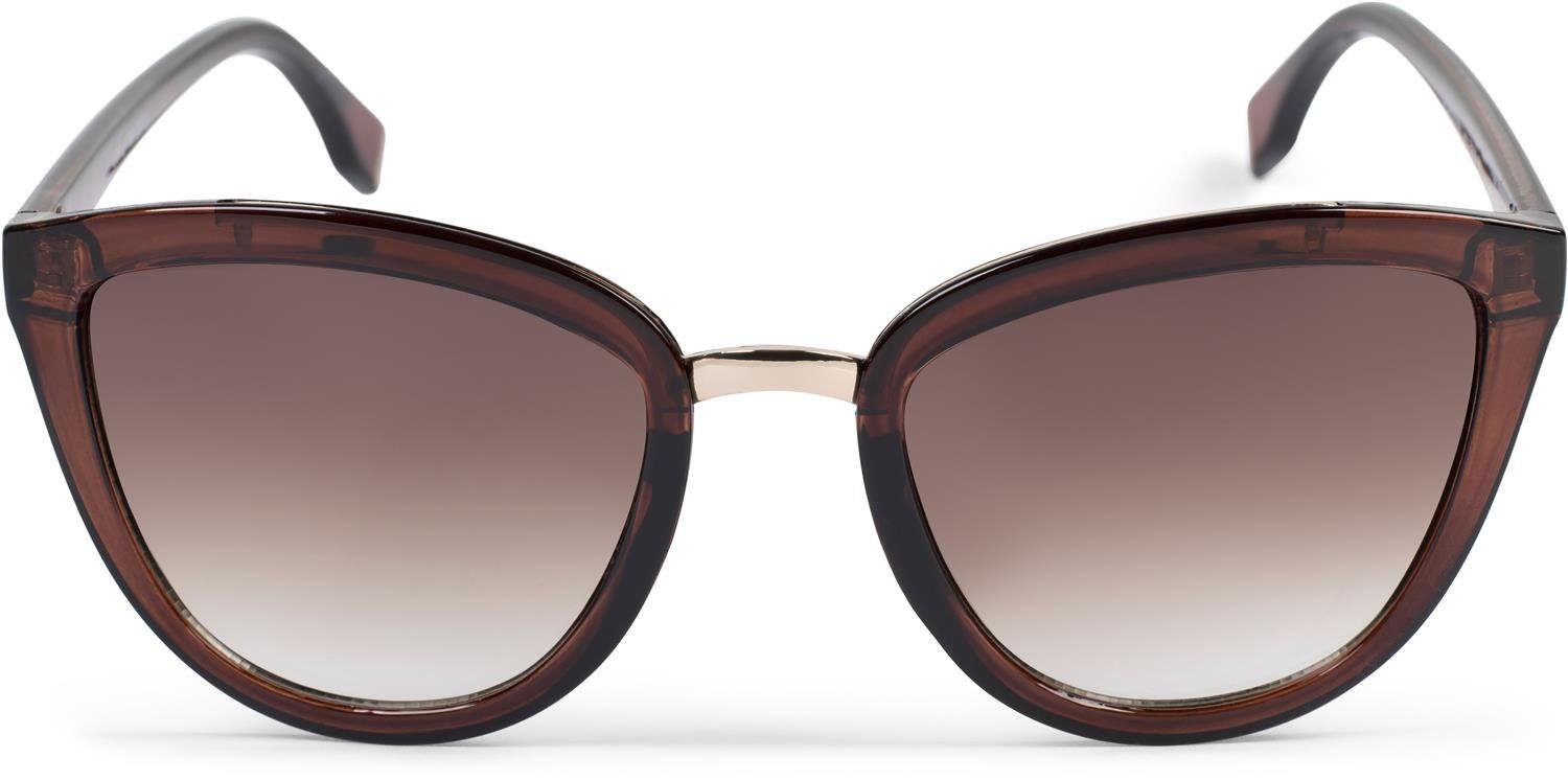 styleBREAKER Sonnenbrille Cateye Sonnenbrille mit Metallsteg (1-St) günstig online kaufen