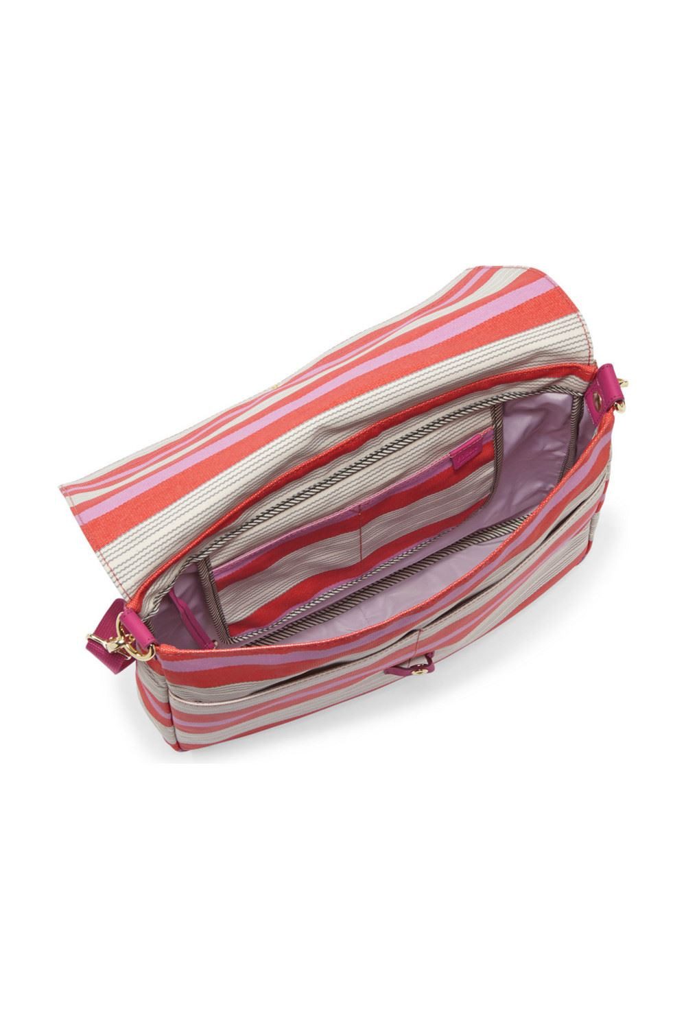 Fossil Umhängetasche Polyester Pink Messenger Pink - ZB5761678