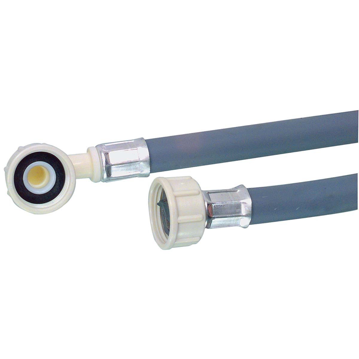 Nedis Waschmaschinenschlauch W9-20055A, 3/4" Anschluss, abgewinkelt, flexible Verlegung für Haushalt