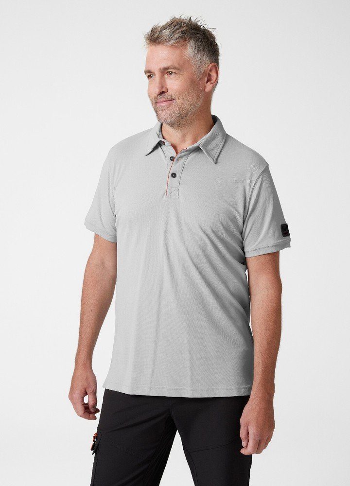 Poloshirt Tech Black/Grey Hansen Kensington Helly Polo Shirt