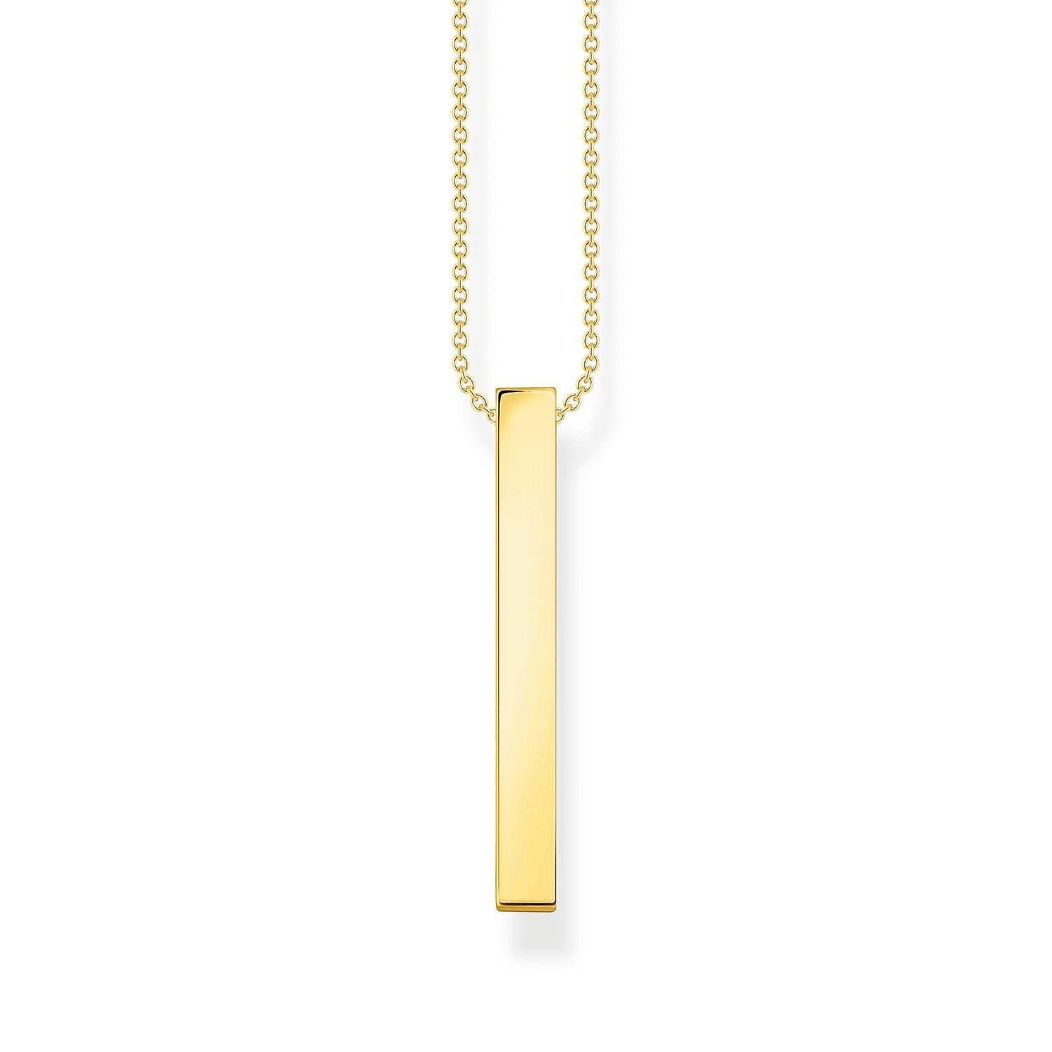 THOMAS SABO Collier Bunte Steine Vergold...