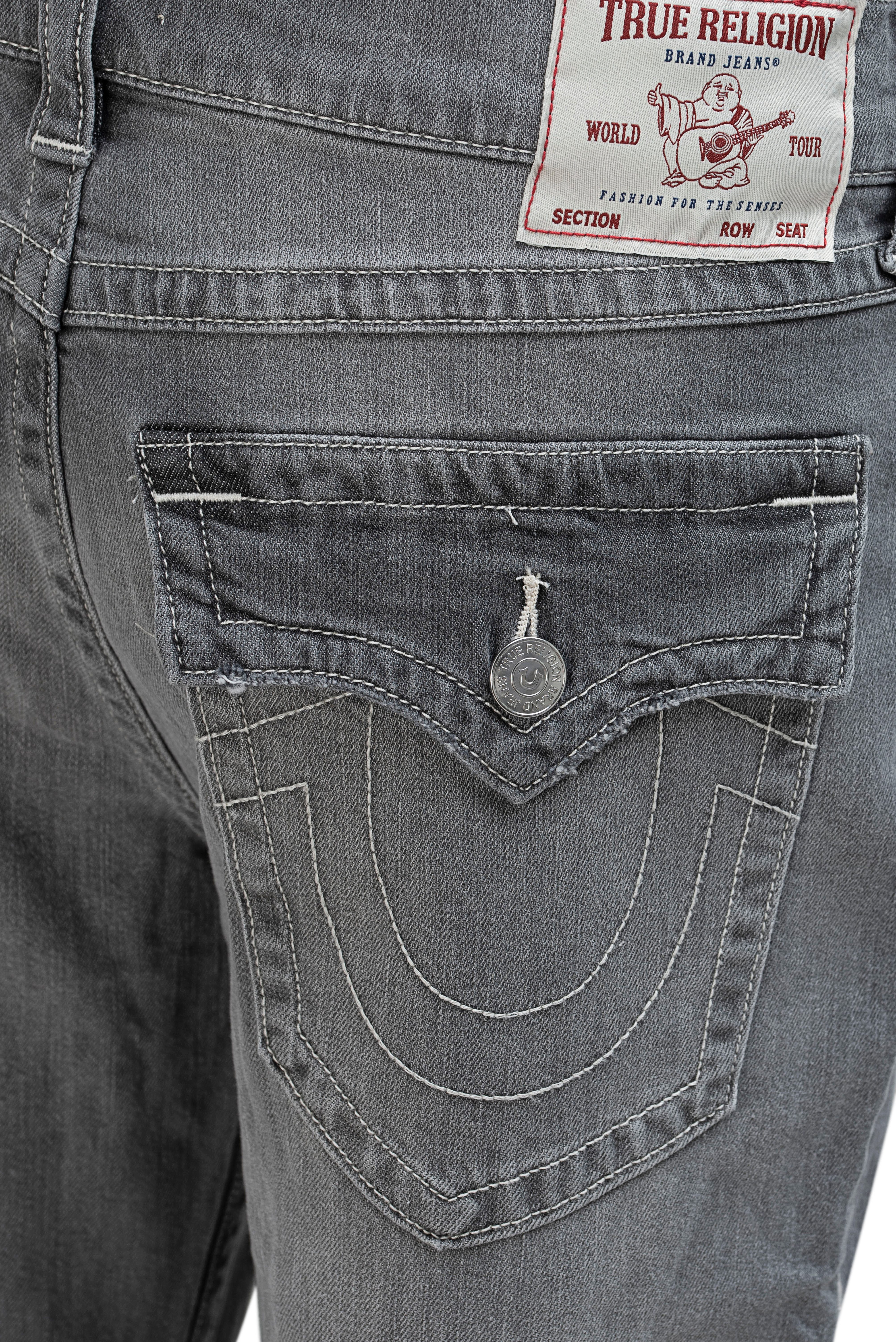 True Religion Straight-Jeans RICKY SN FLAP Baumwollmischung, straight fit