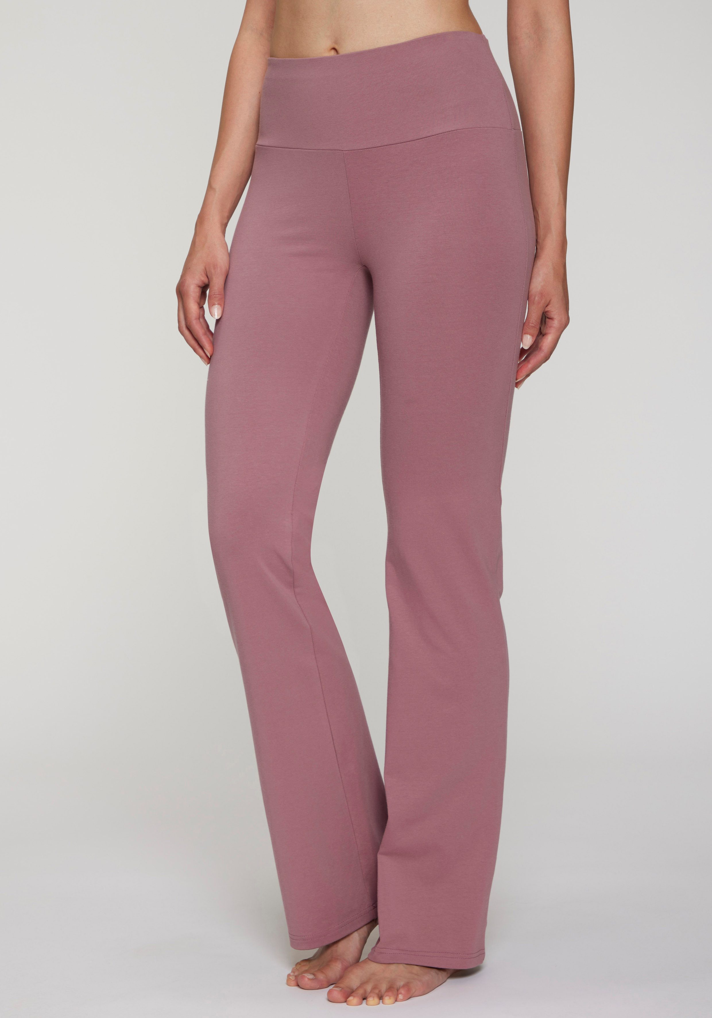 LASCANA ACTIVE Jazzpants mit breitem Bündchen