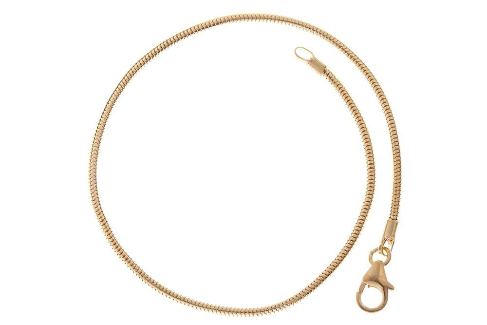Silberkettenstore Goldarmband Schlangenketten Armband 1,4mm - 333 Gold, Län günstig online kaufen