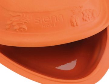 Siena Home Bräter Caldo, Ton, 5,0 kg für 4-6 Personen