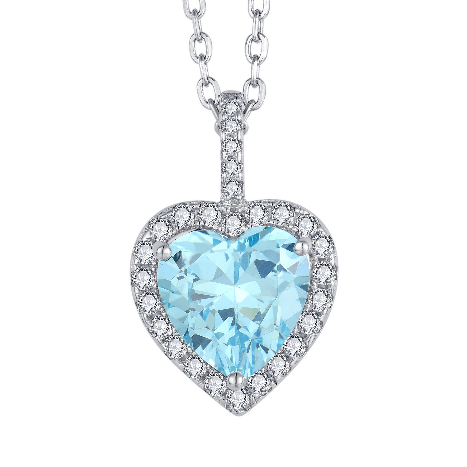 PAVELS Schmuckset Skyblue Heart, Edles Schmuckset günstig online kaufen