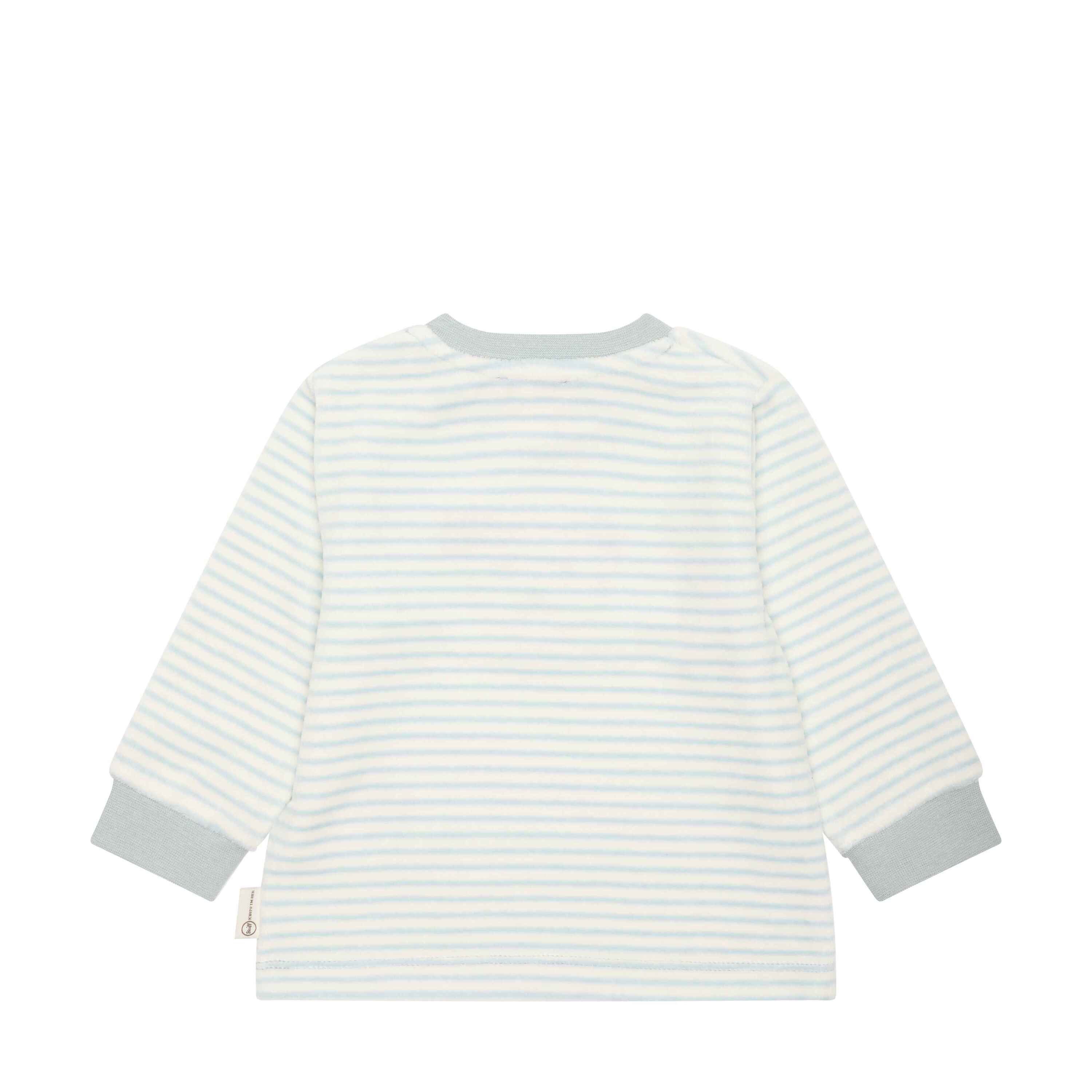 Steiff Sweatshirt Sweatshirt GOTS Baby Wellness lässig mit Teddykopf
