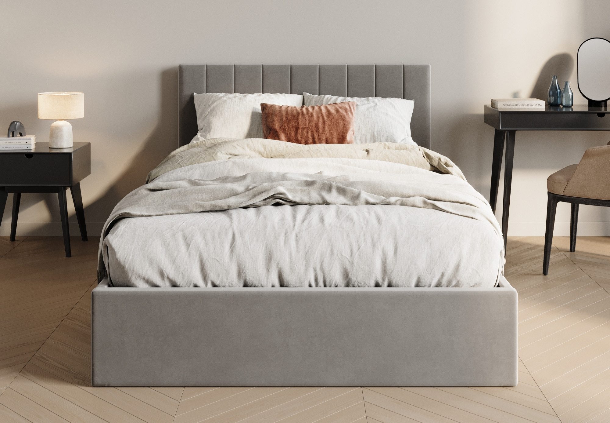 Home Collective Polsterbett mit Stauraum und günstig online kaufen
