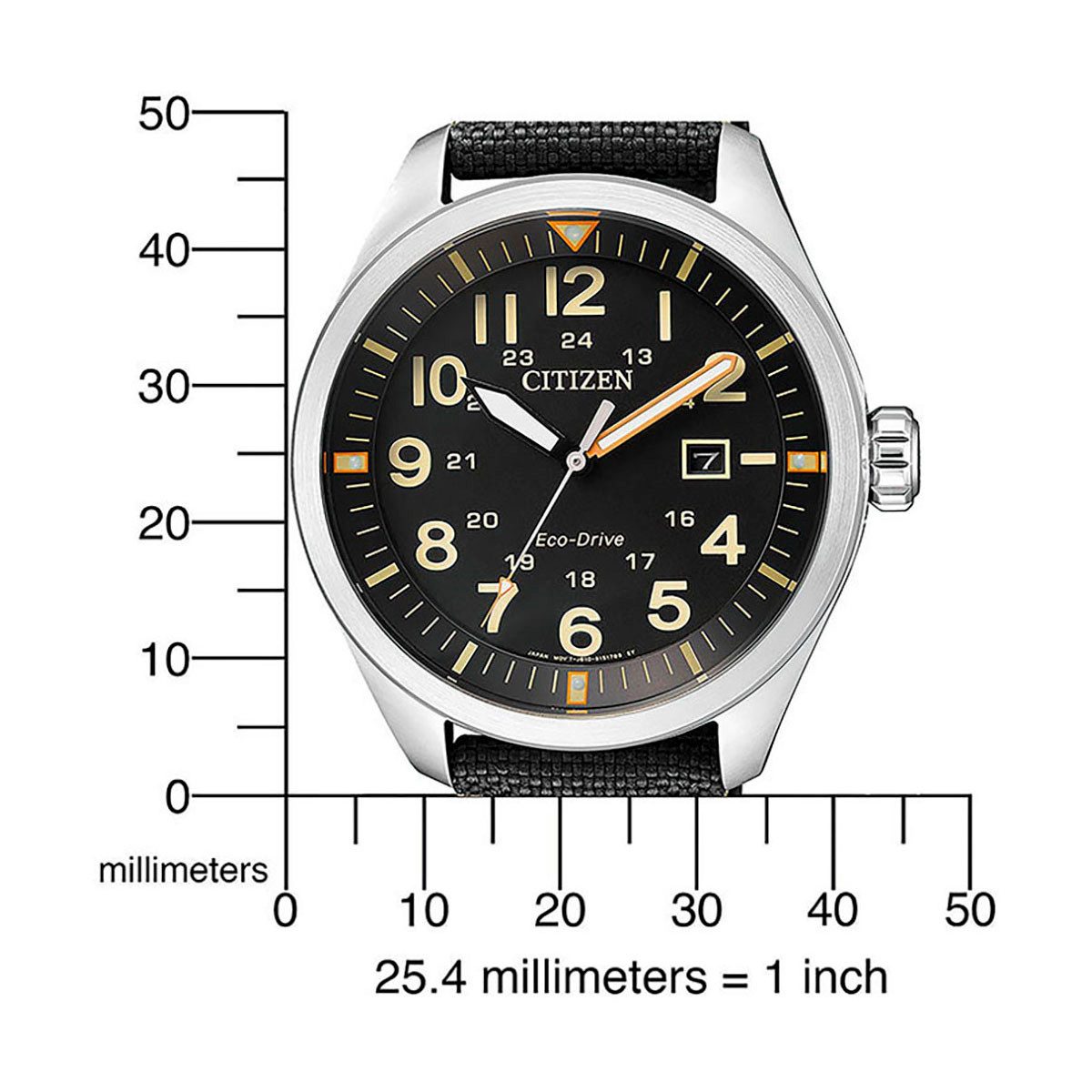 Citizen Solaruhr AW5000-24E, Armbanduhr, Herrenuhr, Datum