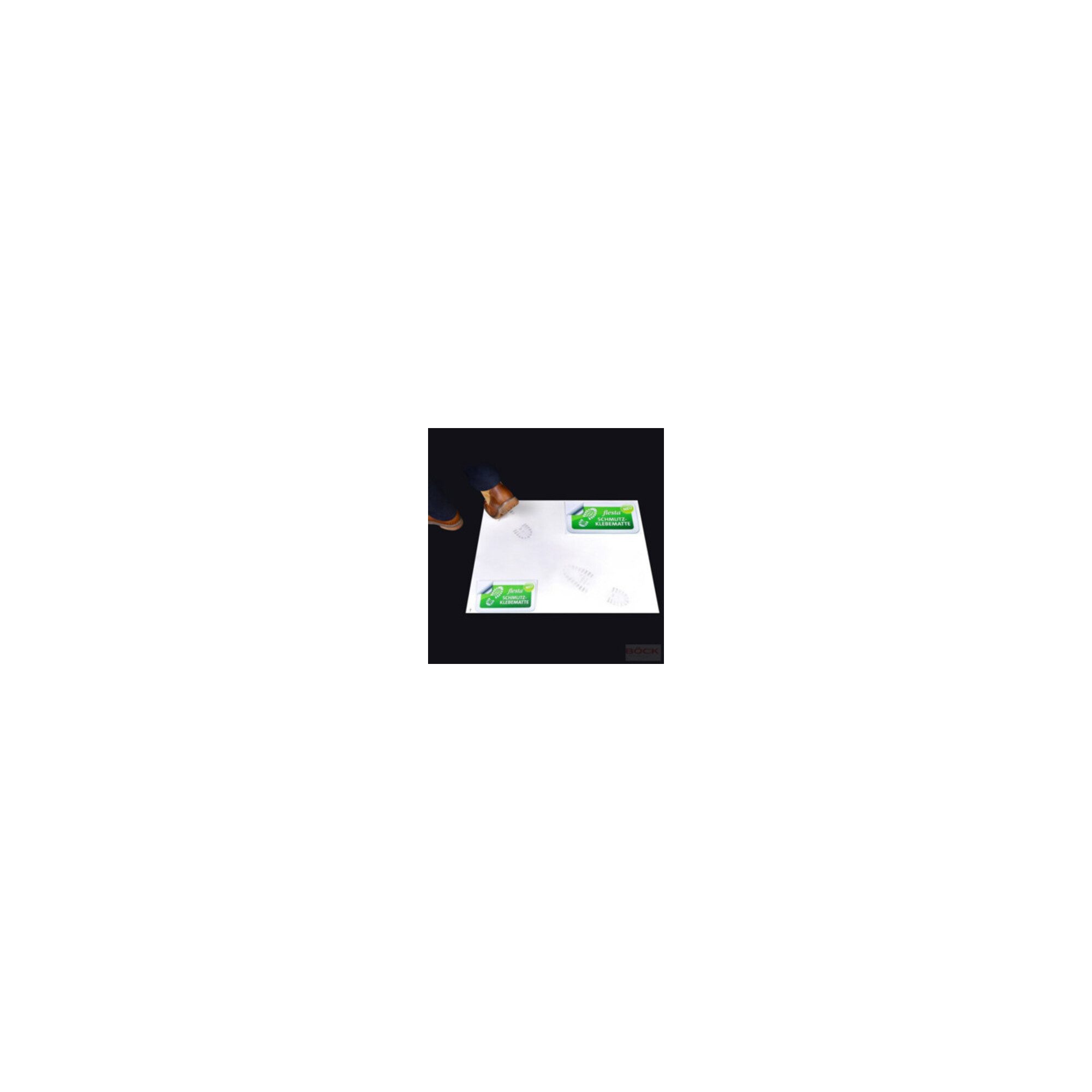 BÖCK Fußmatte Schmutzmatte klebend natur Folie L610xB760xS2,3mm BÖCK