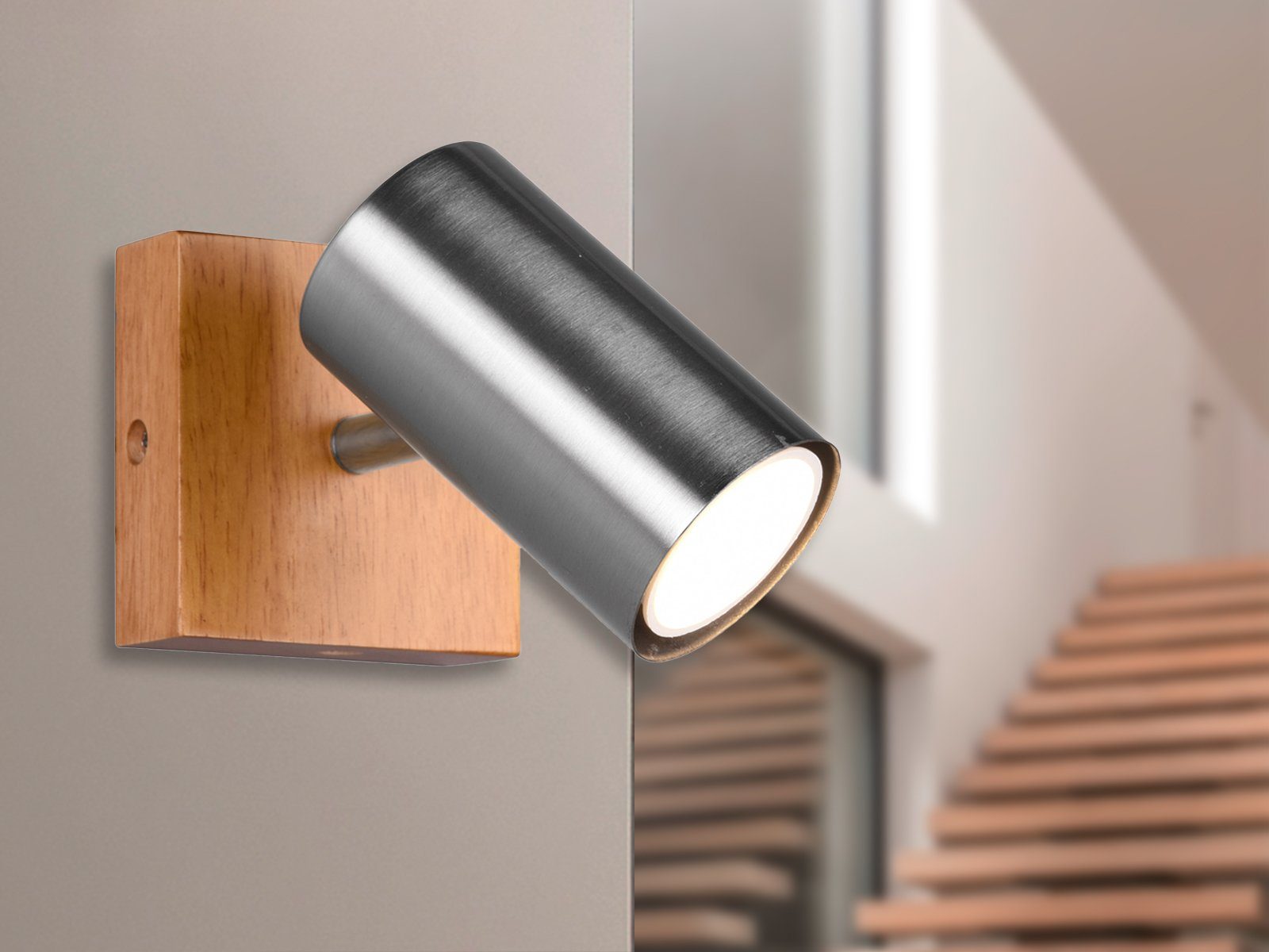 TRIO Leuchten LED Wandstrahler, Dimmfunktion, LED günstig online kaufen