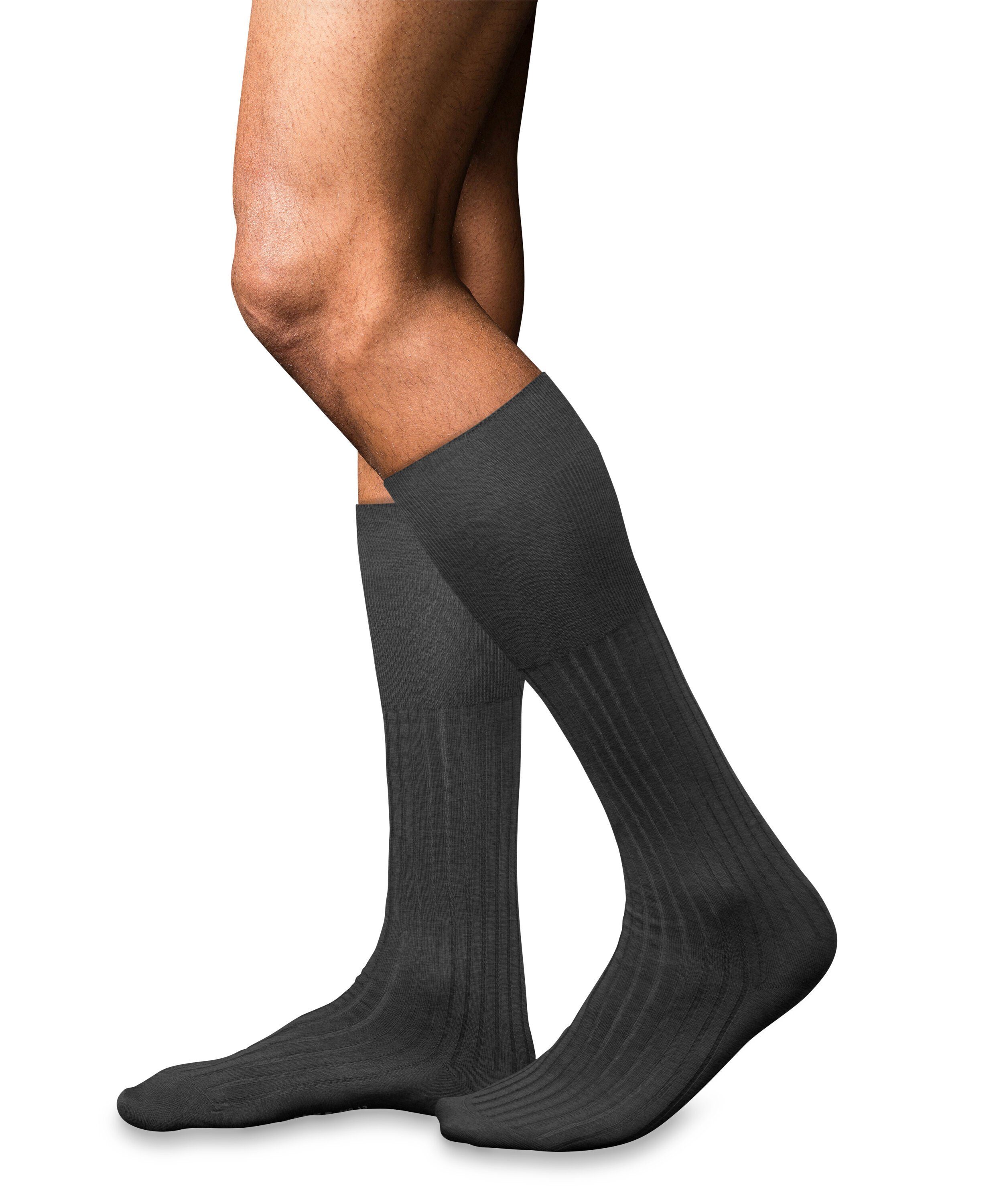 FALKE Kniestrümpfe No. 13 Finest Piuma Cotton Kniestrümpfe (1-Paar) mit luxuriöser Piuma Baumwolle