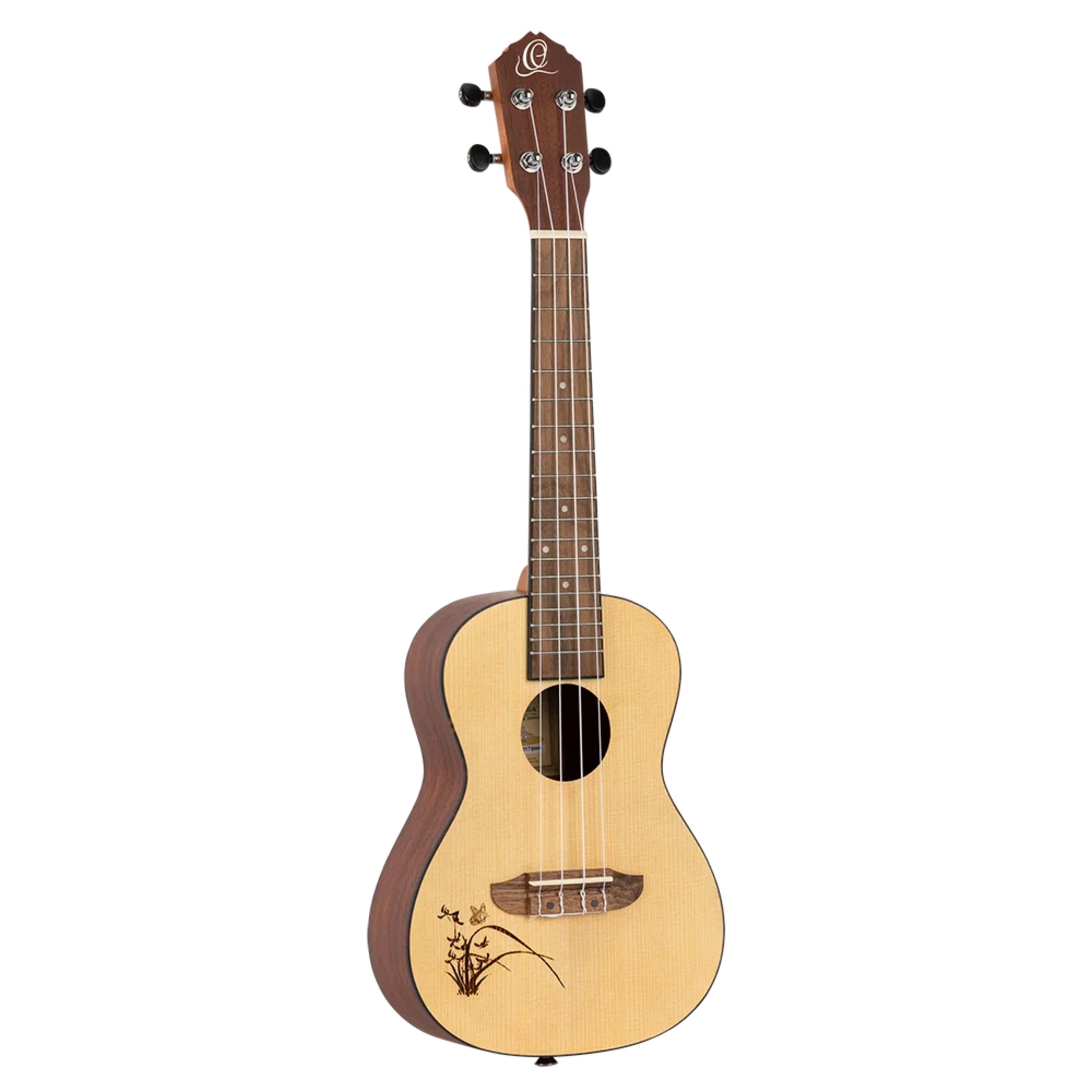 ORTEGA Guitars Ukulele, RU5L Lefthand Natural, Ukulelen, Konzert Ukulelen, RU5L Lefthand Natural - Konzert Ukulele