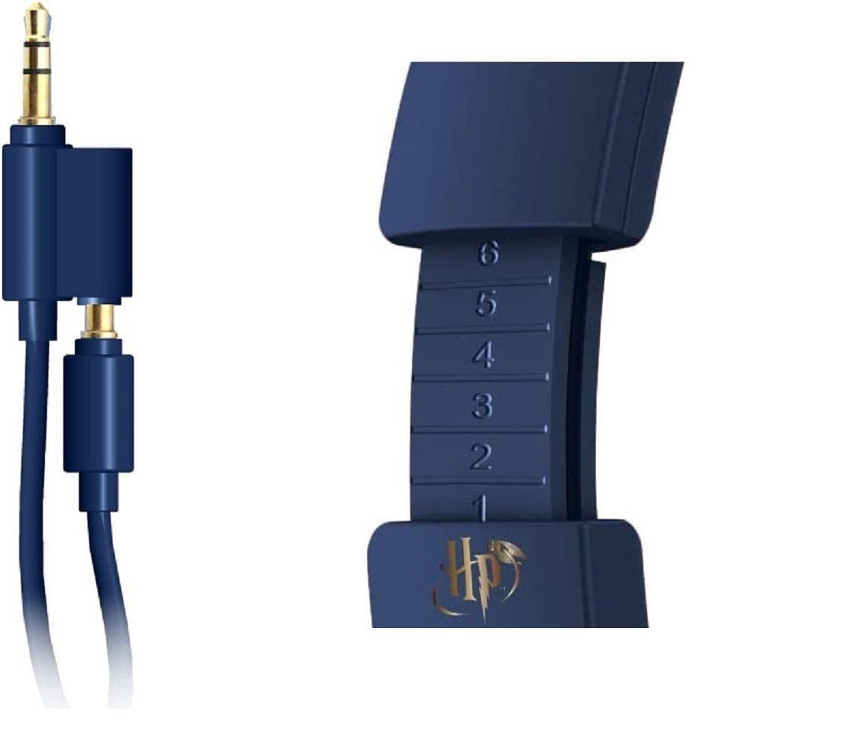 OTL Harry und Kabelgebunden Aux-Splitter (Bluetooth, Kinder-Kopfhörer Potter Hören zu nutzbar, Zweit) fürs Wireless inkl. Bluetooth-Kopfhörer