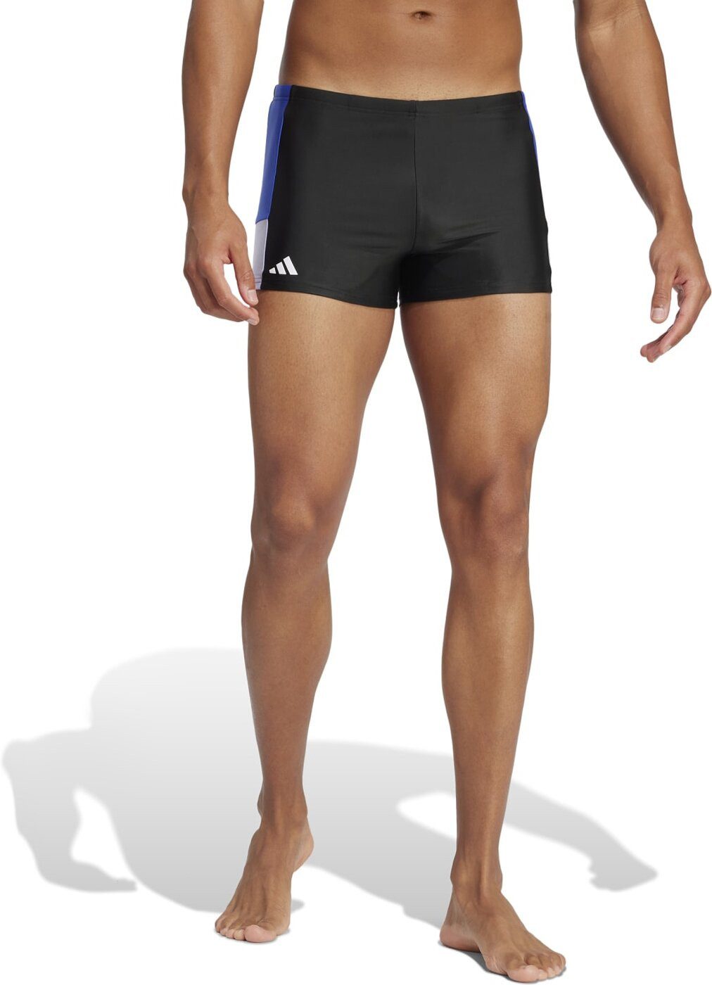 adidas Sportswear Badeshorts BLOCK BOXER BLACK/SELUBL/VIOTON günstig online kaufen